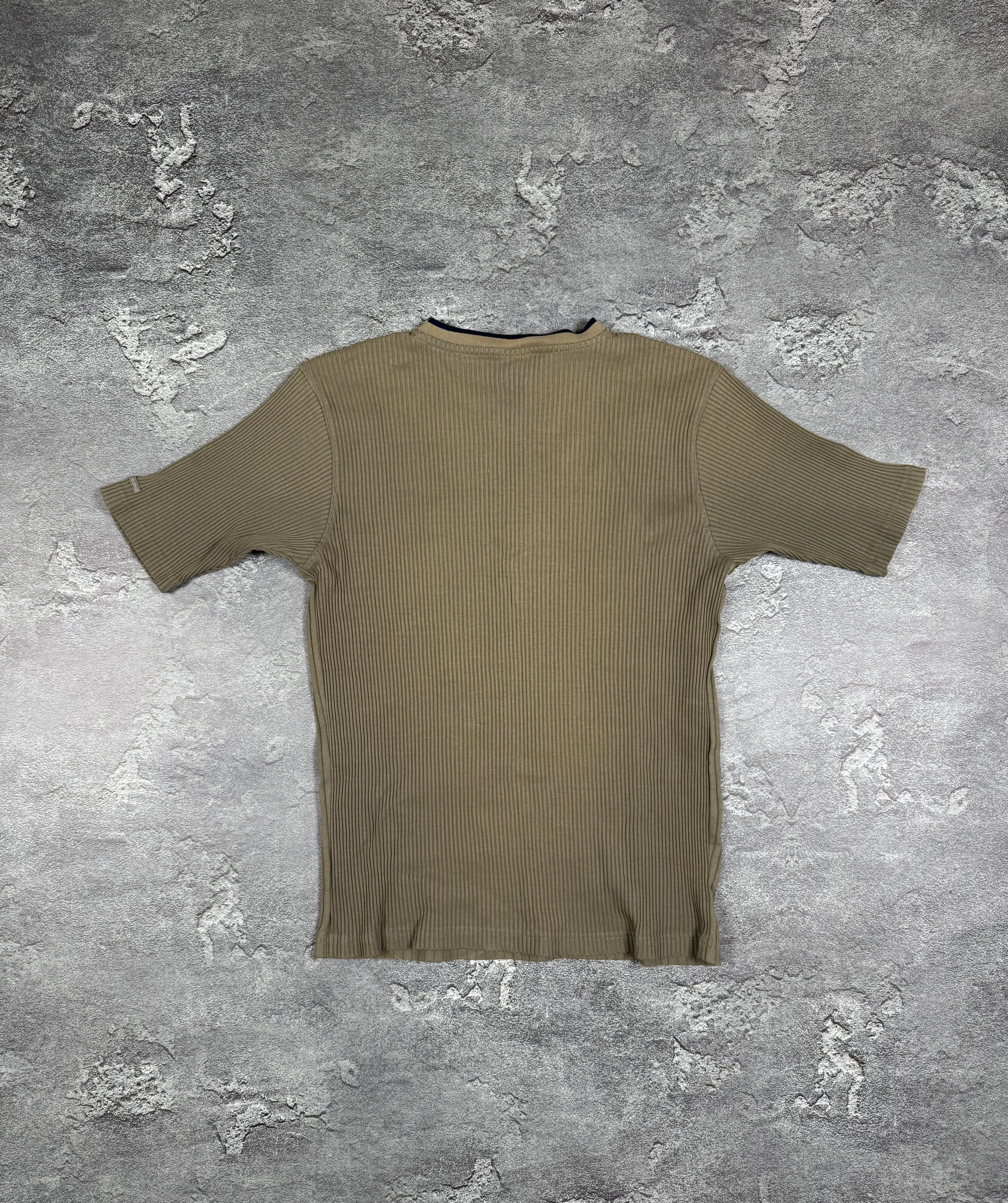 Kickers Kickers Striped Khaki T-Shirt Tee Surfing Size XL Streetwear Size US XL / EU 56 / 4 - 4 Thumbnail
