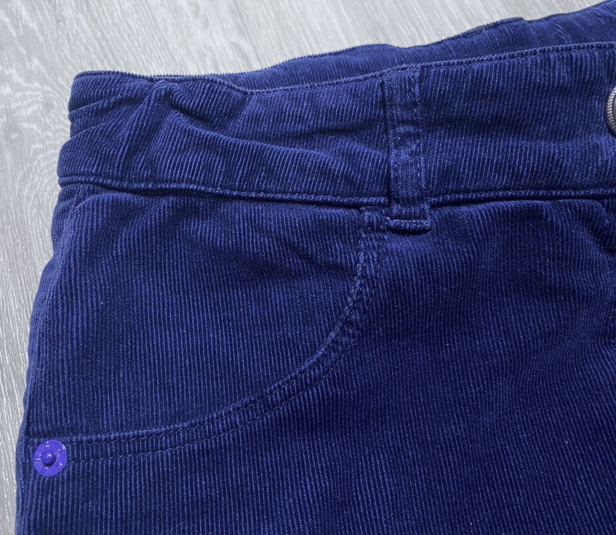 Kenzo Vintage Kenzo Teenager Blue Corduroy Pant Trouser Embroidery Size 24" / US 00 / IT 34 - 11 Thumbnail