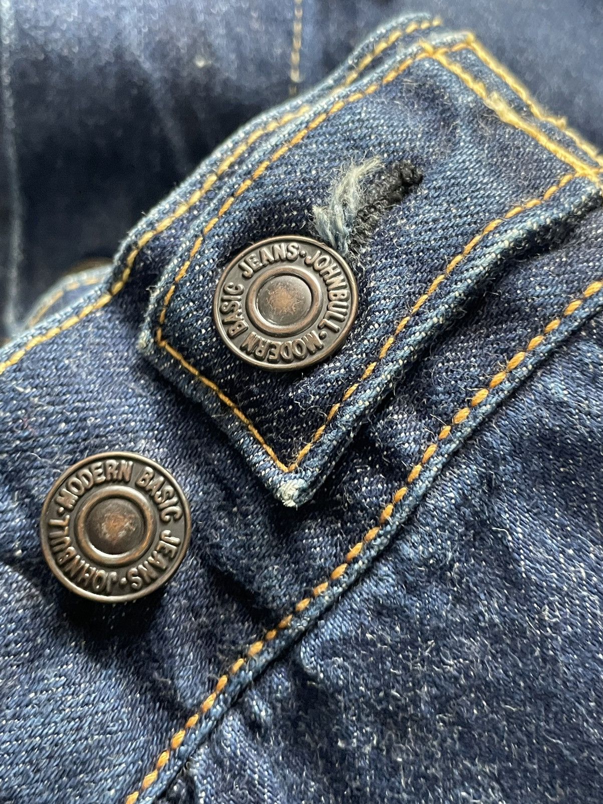Johnbull Vintage Sewing Chop O’Alls Denim Jacket Size US M / EU 48-50 / 2 - 7 Thumbnail