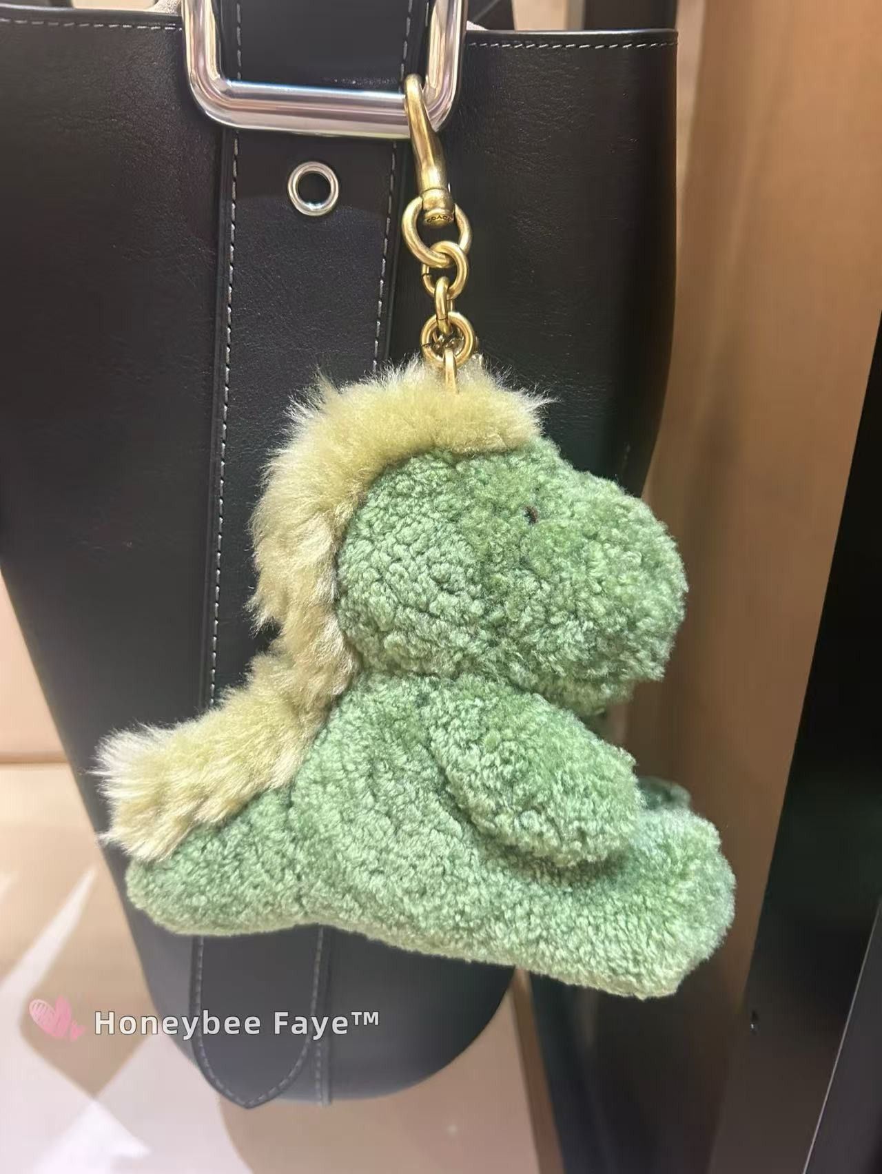 Coach Little Rexy Bag Charm In Shearling CCR22 Size ONE SIZE - 1 Thumbnail