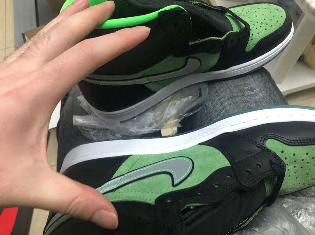 Nike Nike Air Jordan 1 High Zoom Zen Green 44 Brand New Size US 11 / EU 44 - 4 Thumbnail