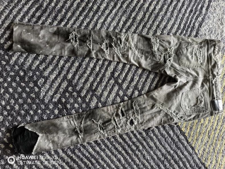 Kapital stylish ripped jeans by Toshiki Aoki Size US 34 / EU 50 - 8 Thumbnail