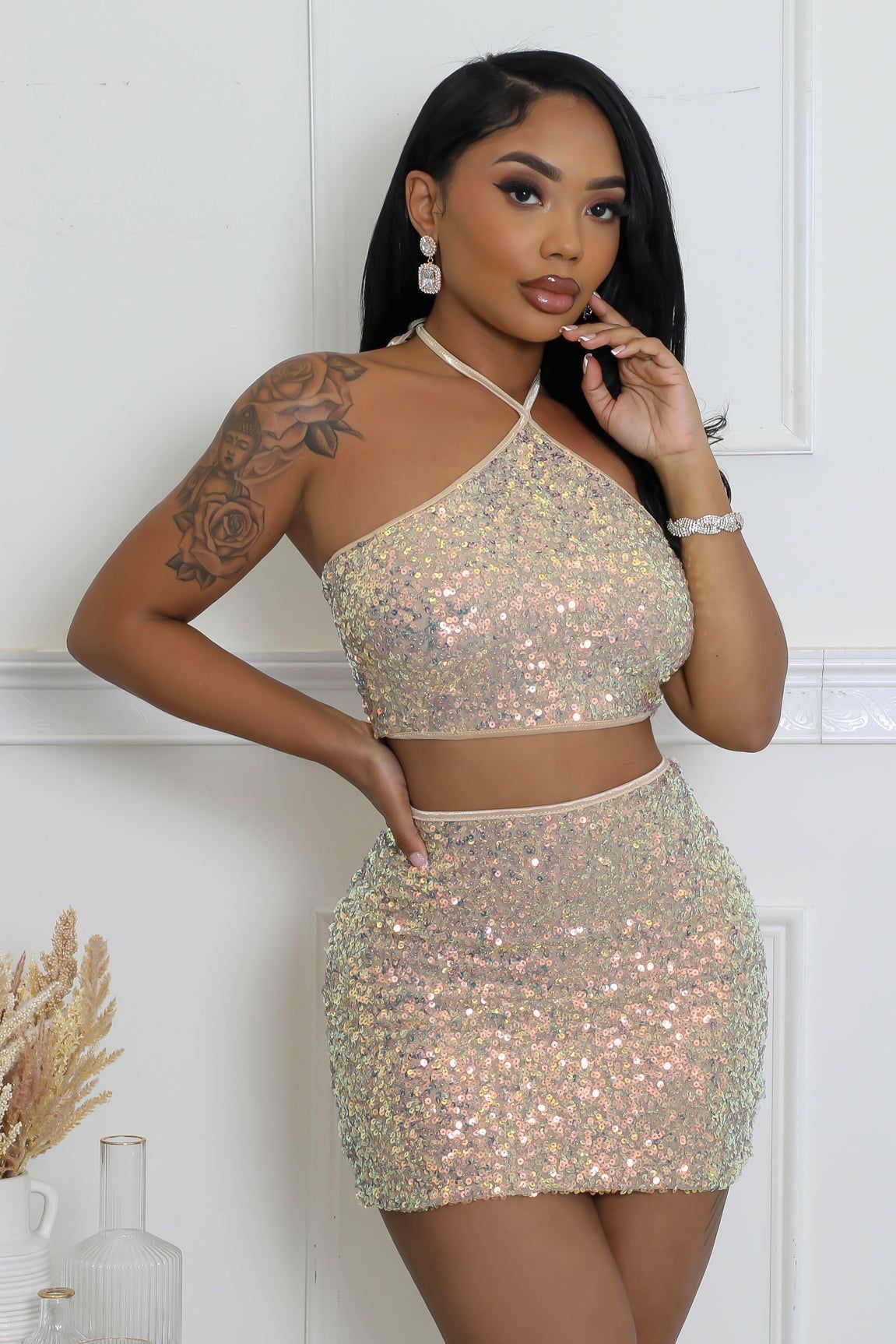 Designer Mini dress Size ONE SIZE - 10 Thumbnail