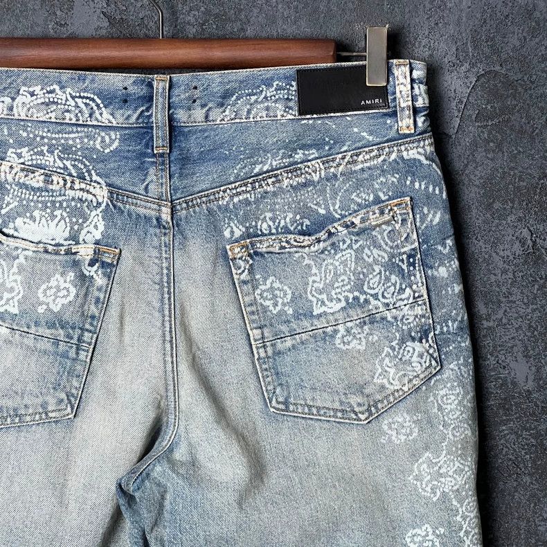 Amiri Amiri Blue cotton denim shorts Size US 30 / EU 46 - 6 Thumbnail