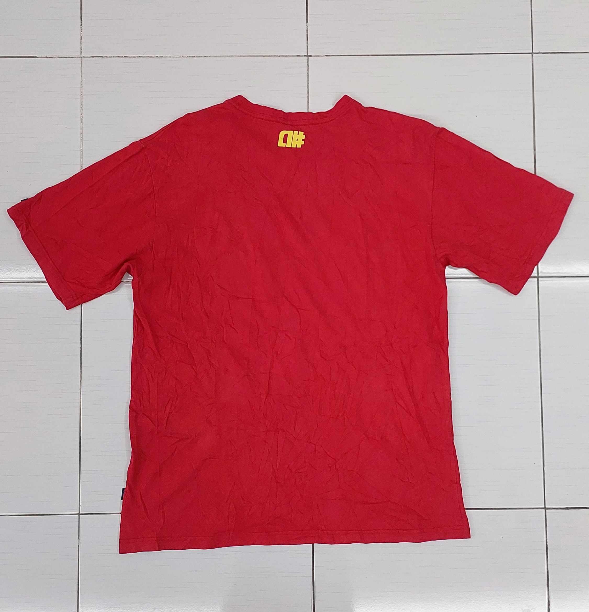 Alphanumeric × Vintage ALPHANUMERIC SKATEBOARD SKATE LOGO RED T-SHIRT Size US L / EU 52-54 / 3 - 2 Thumbnail