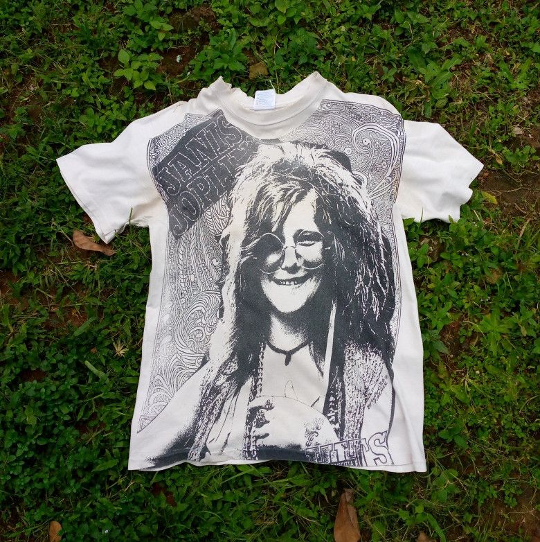 Band Tees Vtg Janis Joplin x Cinecitta Firenze Size US M / EU 48-50 / 2 - 1 Thumbnail