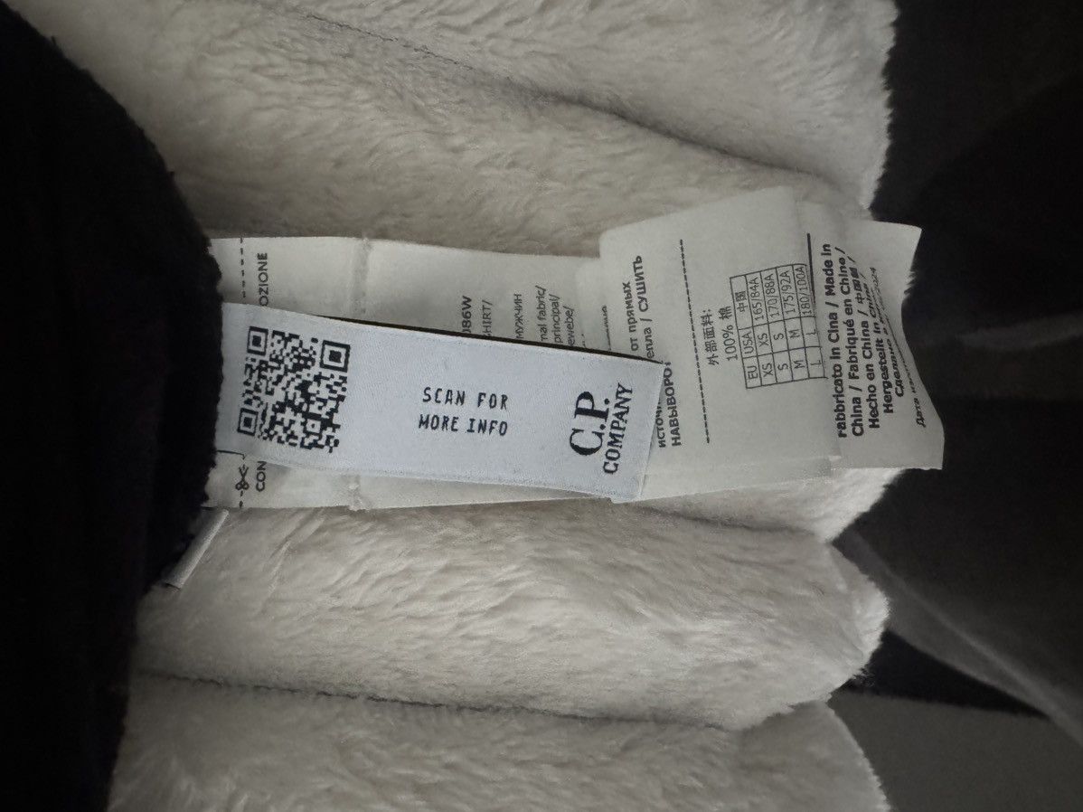 C.P. Company C.P. Company SS24 Diagonal Raised Fleece Goggle Lens Hoodie Size US M / EU 48-50 / 2 - 3 Thumbnail
