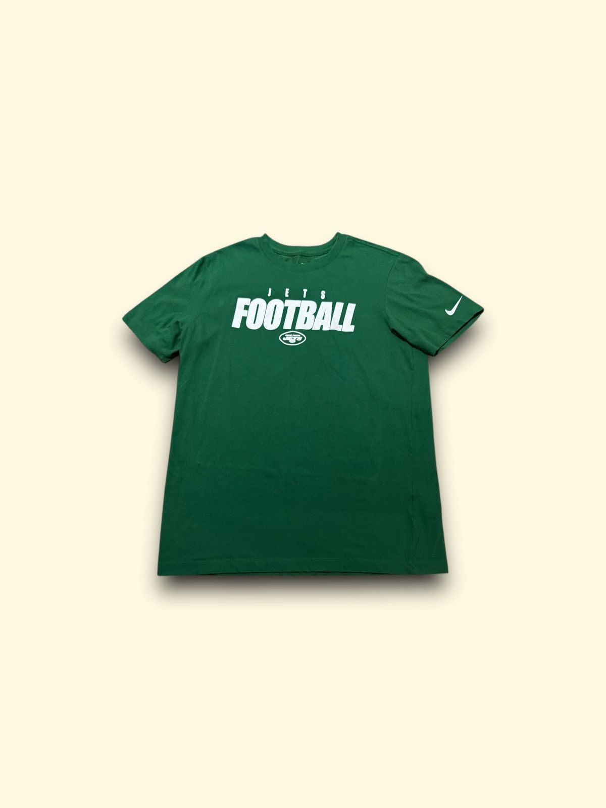 Nike New York jets NFL on field apparel Nike dri-fit shirt green Size US L / EU 52-54 / 3 - 2 Thumbnail
