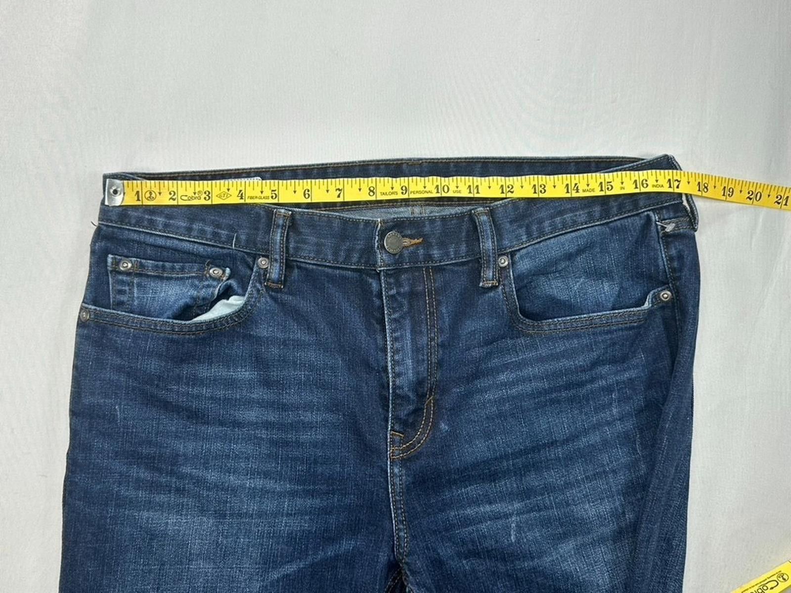 Banana Republic Banana Republic Slim Fit 5 Pocket Denim Jeans Blue Men 34/30 Size US 34 / EU 50 - 3 Thumbnail