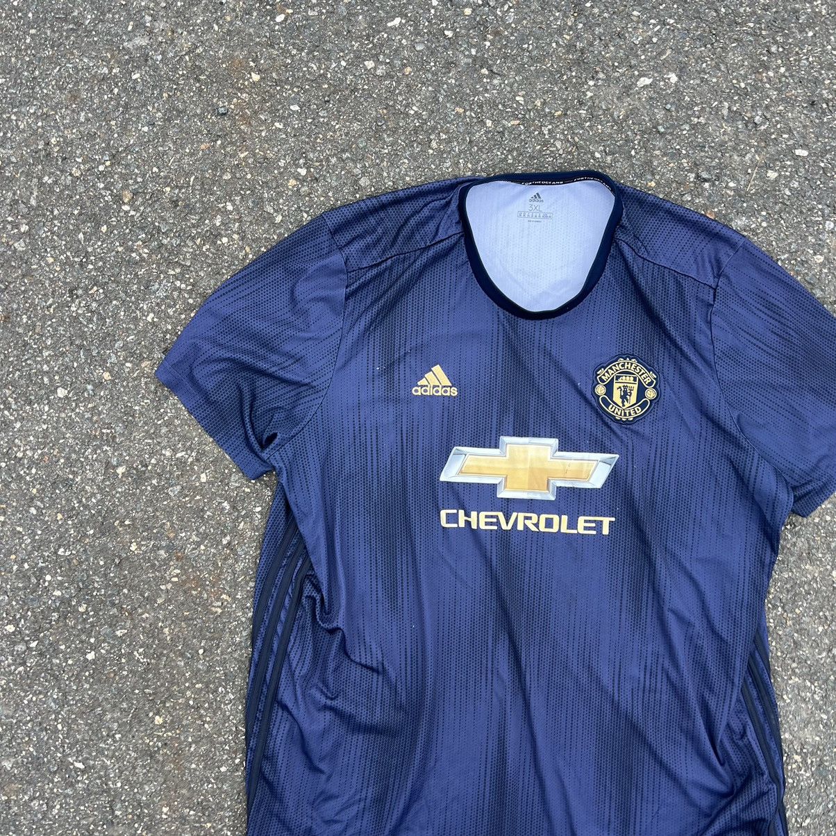 Adidas Adidas Parley Manchester United Jersey 2018-19 Third Kit Size US XXL / EU 58 / 5 - 3 Thumbnail
