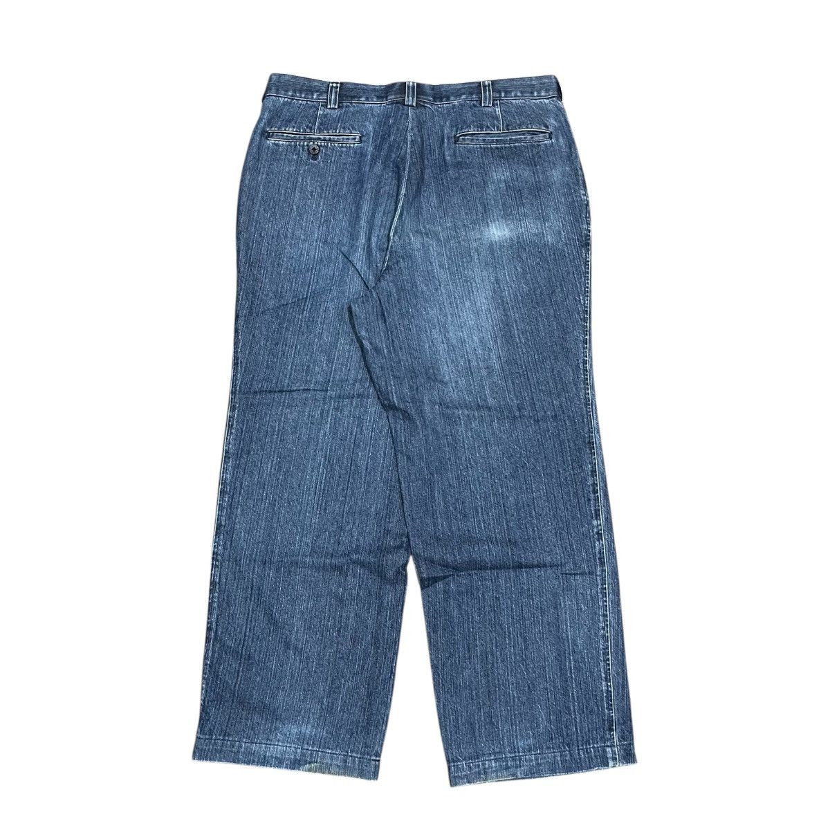 MCM Vintage Barrel Denim Blue Washed Size US 36 / EU 52 - 3 Thumbnail