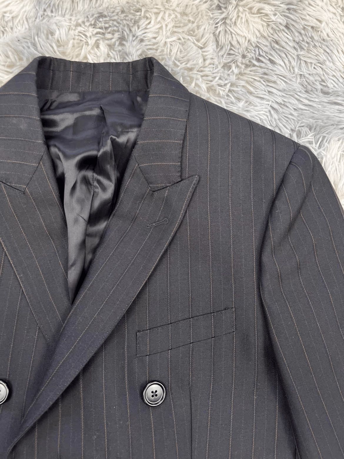 Celine Celine Sz 48 Celine 24SS Stripe Blazer Jacket-2506 Size US M / EU 48-50 / 2 - 2 Thumbnail