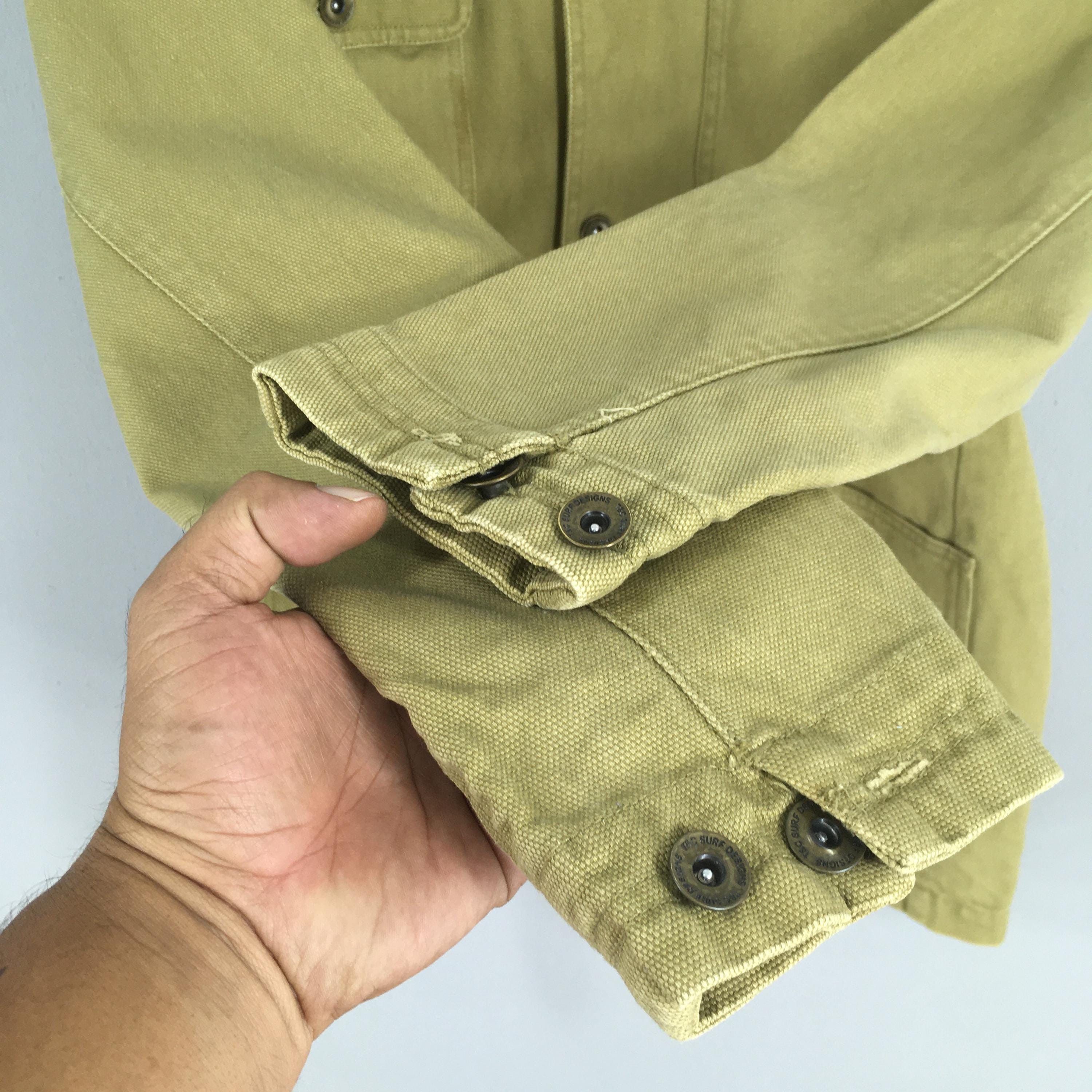 Other Vintage T&C Surf Designs Brown Denim Workers Jacket Large Size US L / EU 52-54 / 3 - 5 Thumbnail