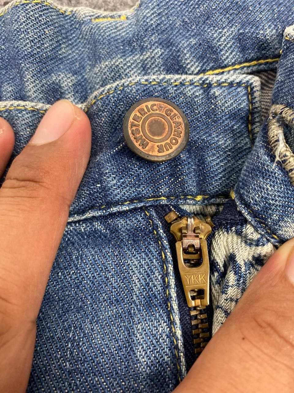 Hysteric Glamour vintage hysterics glamour all over prints cropped denim Size US 30 / EU 46 - 9 Thumbnail