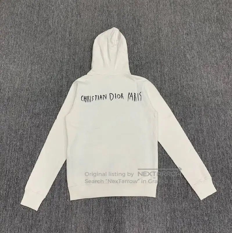 Dior Dior Women's White Cotton Hoodie . Size XS / US 0-2 / IT 36-38 - 2 Thumbnail