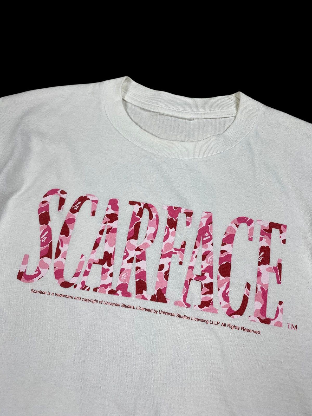 Bape Bape Scarface Pink Camo T-Shirt Size US M / EU 48-50 / 2 - 3 Thumbnail