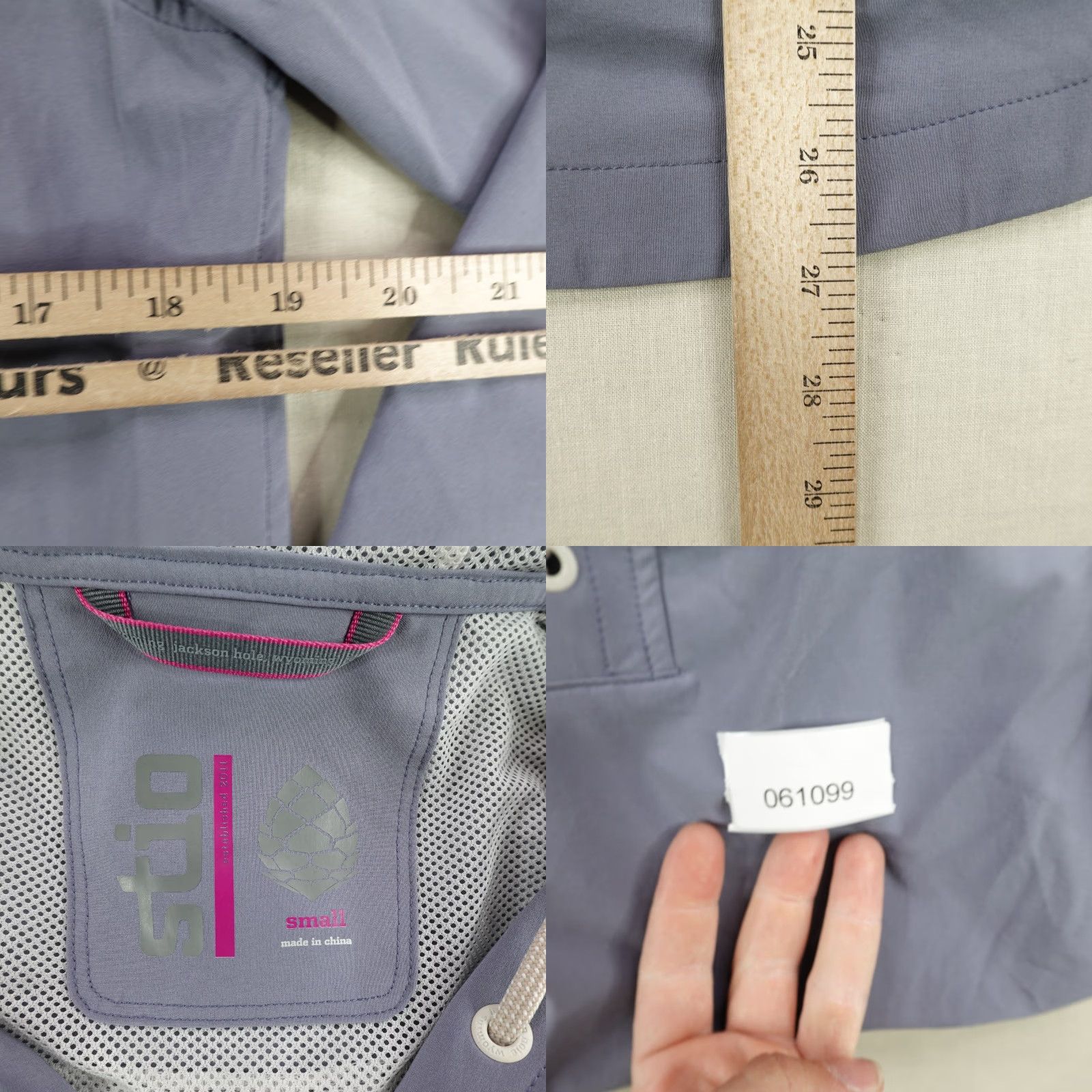 Vintage STIO Hoodie Women’s Small Blue CFS Sun Pullover Windbreaker Jacket Lace Outdoors Size S / US 4 / IT 40 - 8 Thumbnail