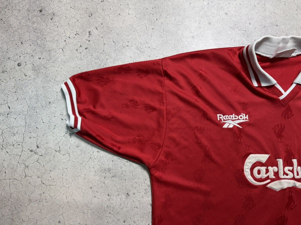 Reebok Reebok FC Liverpool 1996/1997 Vintage Retro Soccer Jersey Size US XL / EU 56 / 4 - 4 Thumbnail