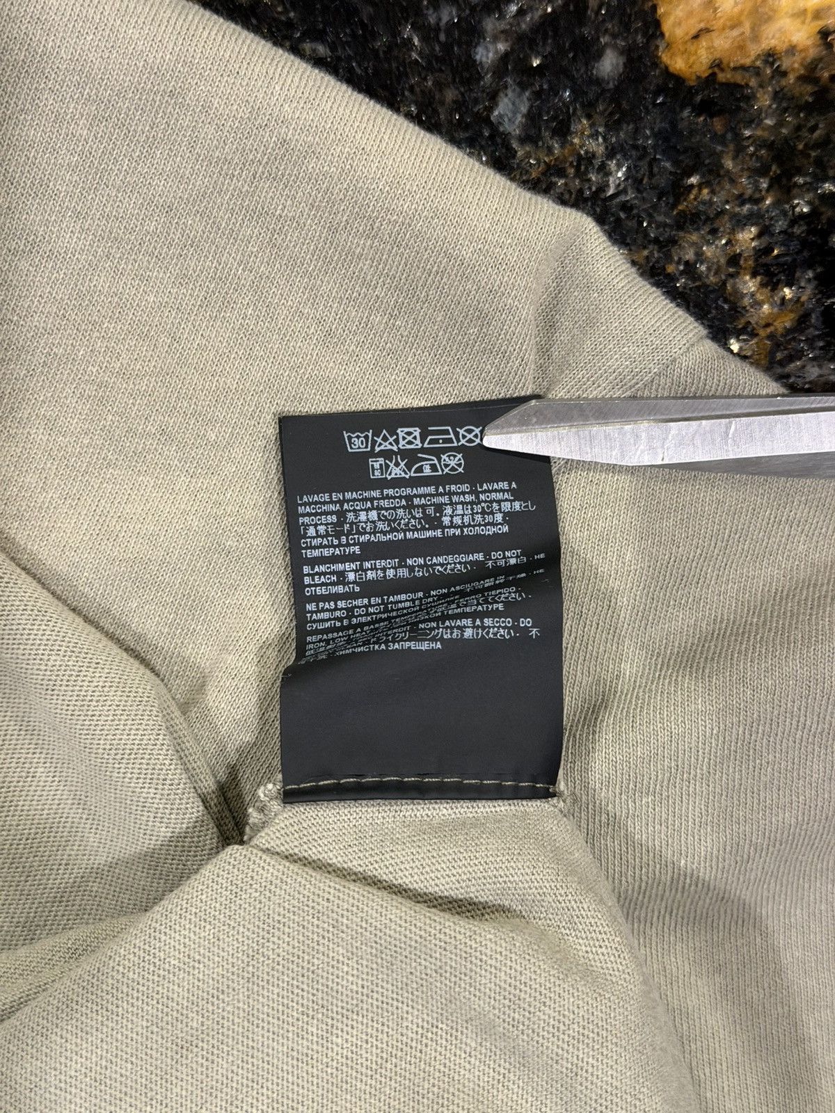 Saint Laurent Paris Saint Laurent Paris Rive Gauche Box Logo 2018 Grey T-Shirt Size US XS / EU 42 / 0 - 18 Thumbnail