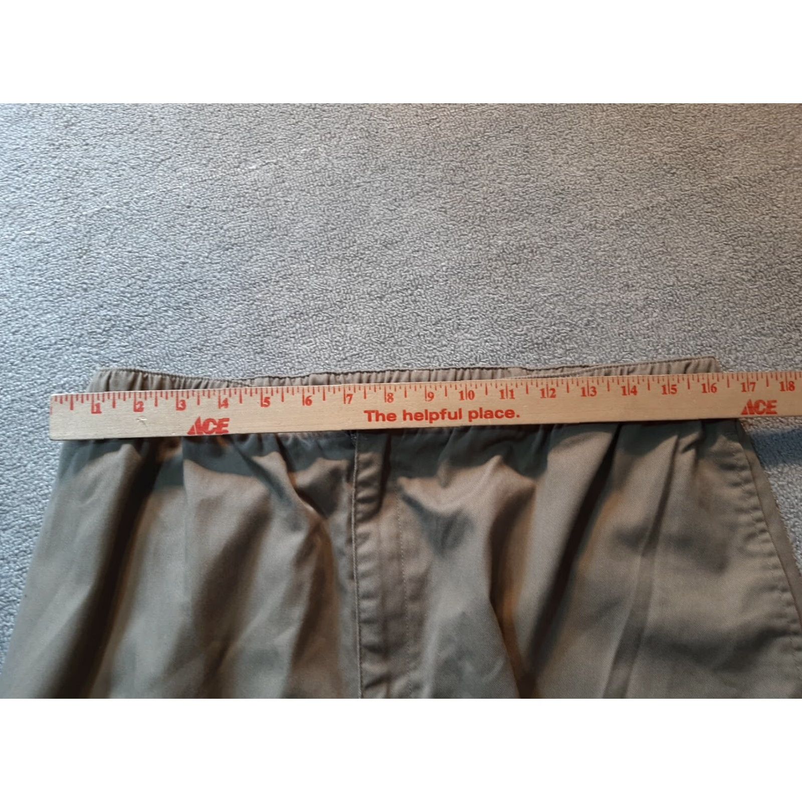 MooRER Jennifer Moore Pants Womens Size 16 Beige Stretch Size 16 Regular Beige Pants Women Stretch Full Length Size 38" / US 16 / IT 52 - 3 Thumbnail