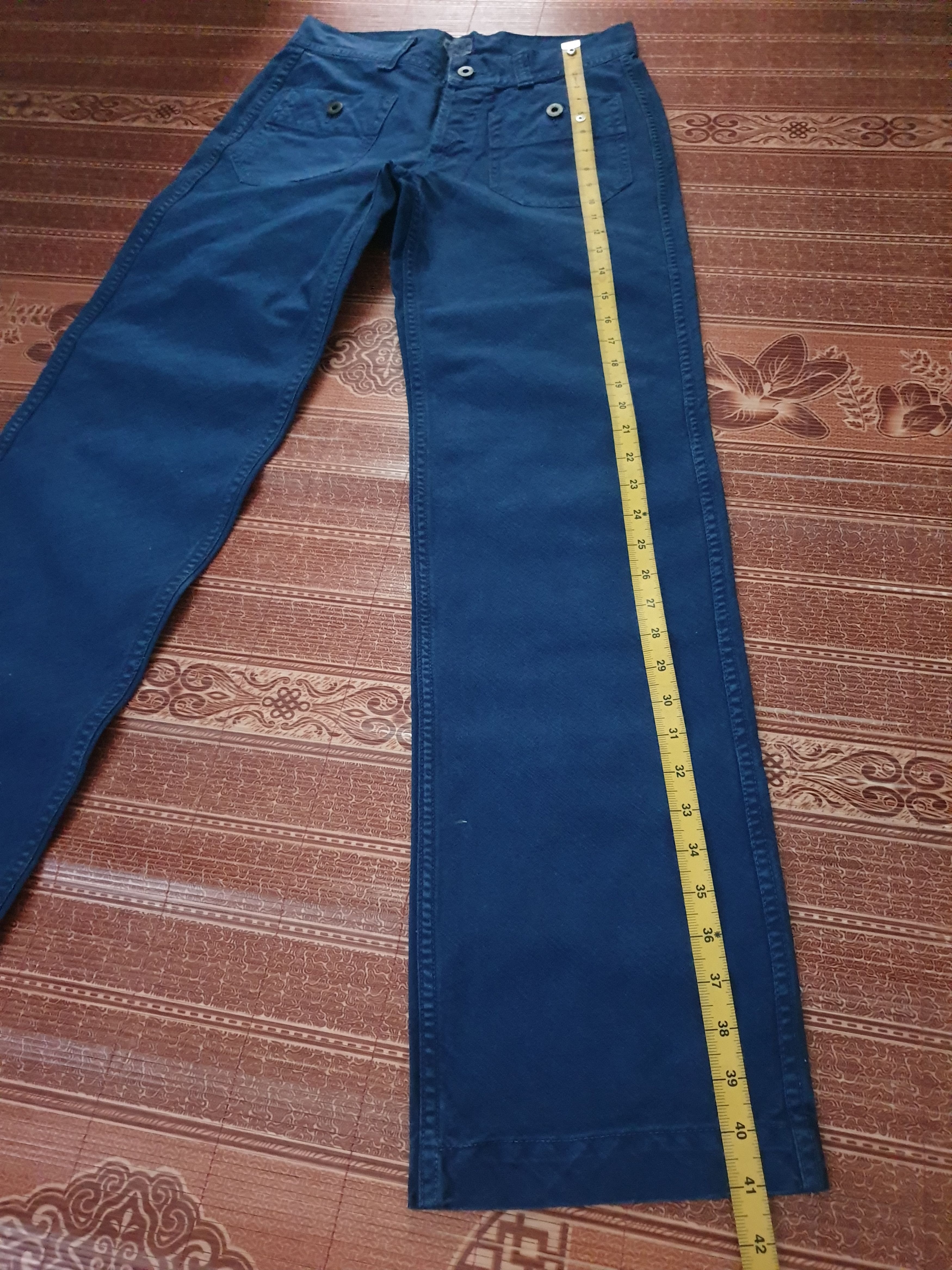 Eternal Eternal navy blue Japanese brand Bushpant Size US 29 - 9 Thumbnail