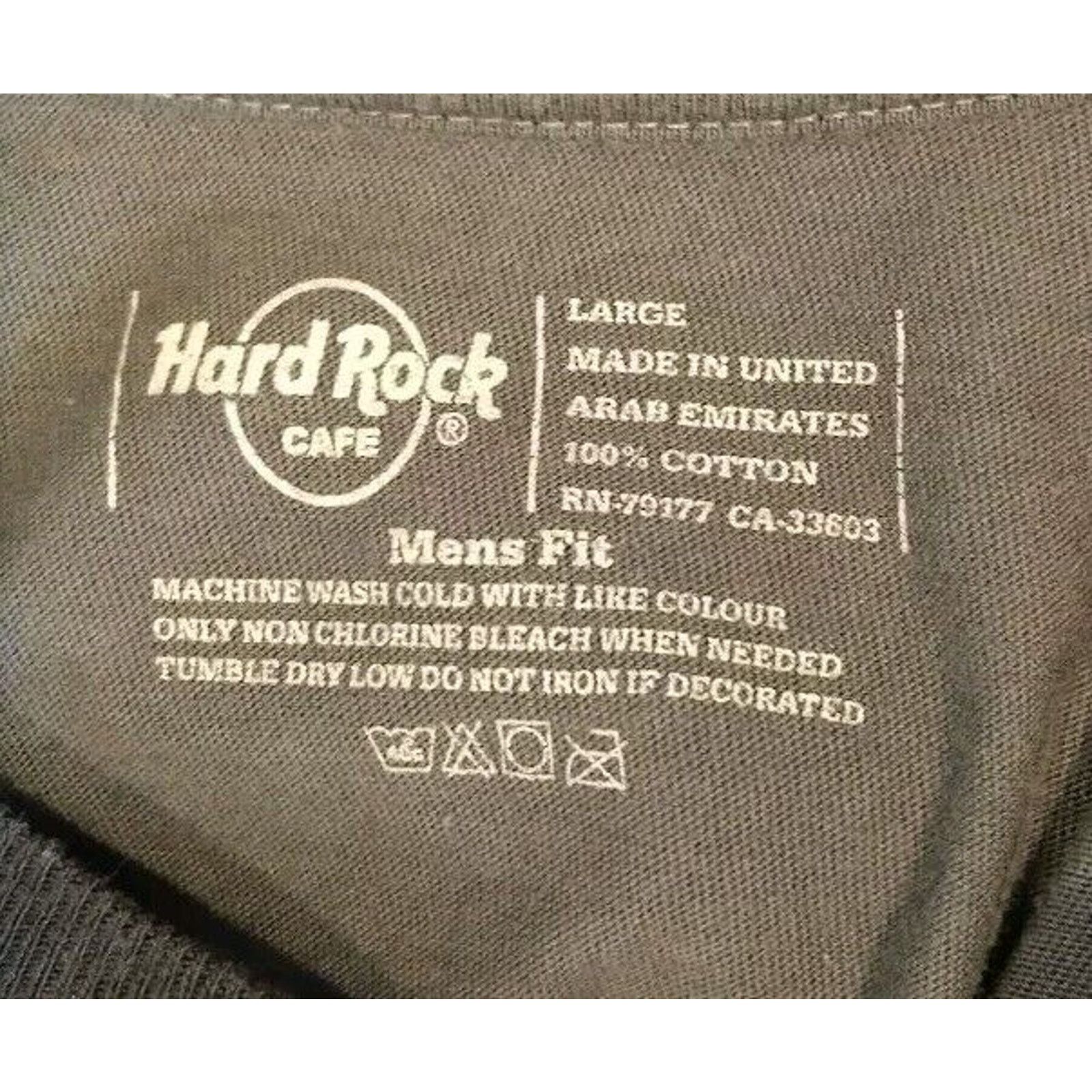 Hard Rock Cafe Used Vintage Style Hard Rock Cafe Miami Gray Shirt Size L Size US L / EU 52-54 / 3 - 4 Thumbnail