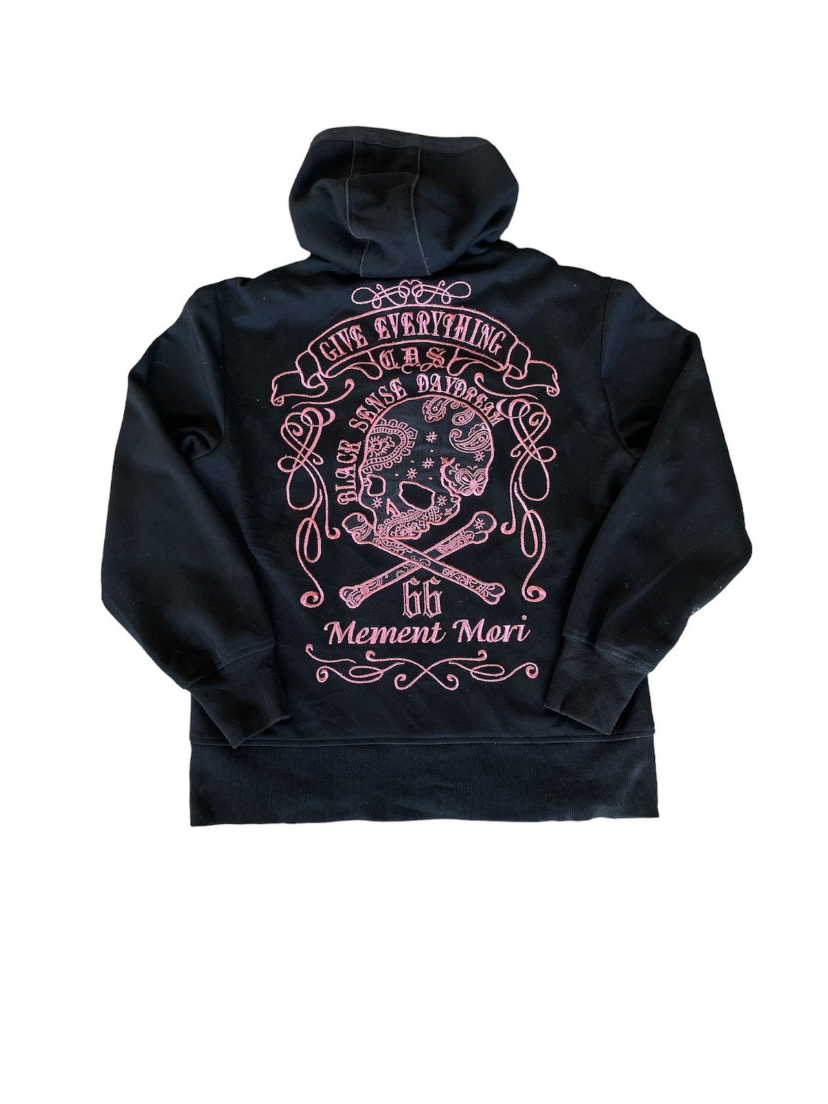 If Six Was Nine Vintage Japanese Brand Skull Hoodie Jacket Embroidery Size US L / EU 52-54 / 3 - 3 Thumbnail