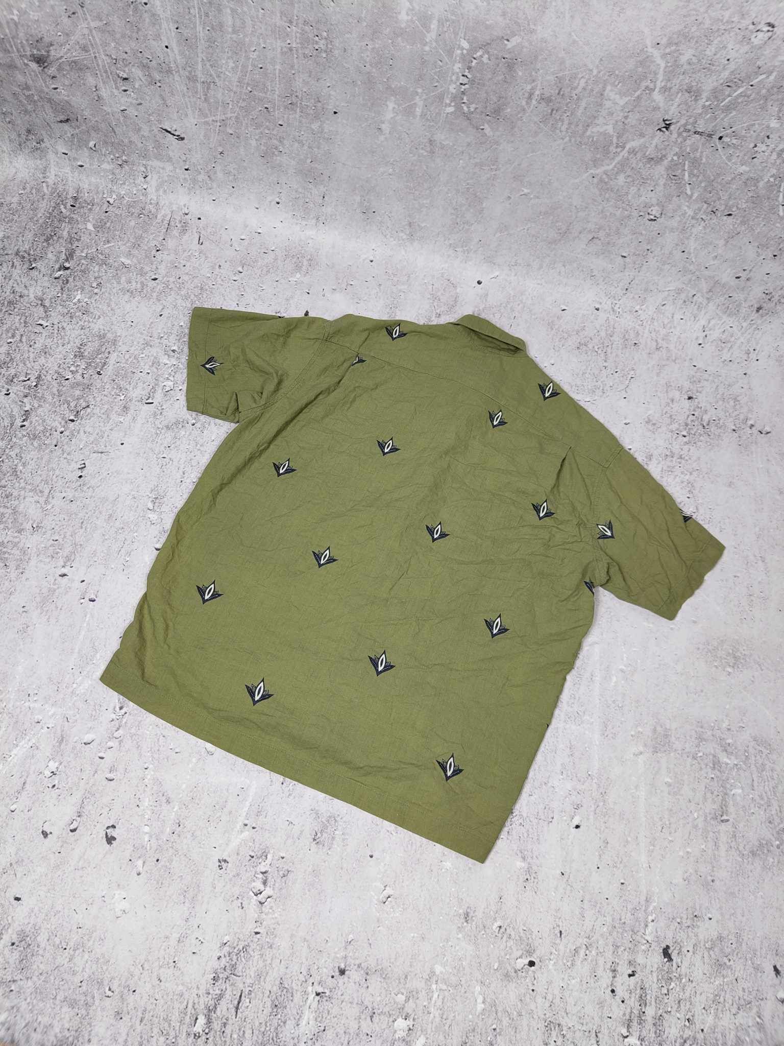 Stussy × Vintage 90s Vintage Stussy Hawaiian Shirt Size US L / EU 52-54 / 3 - 3 Thumbnail