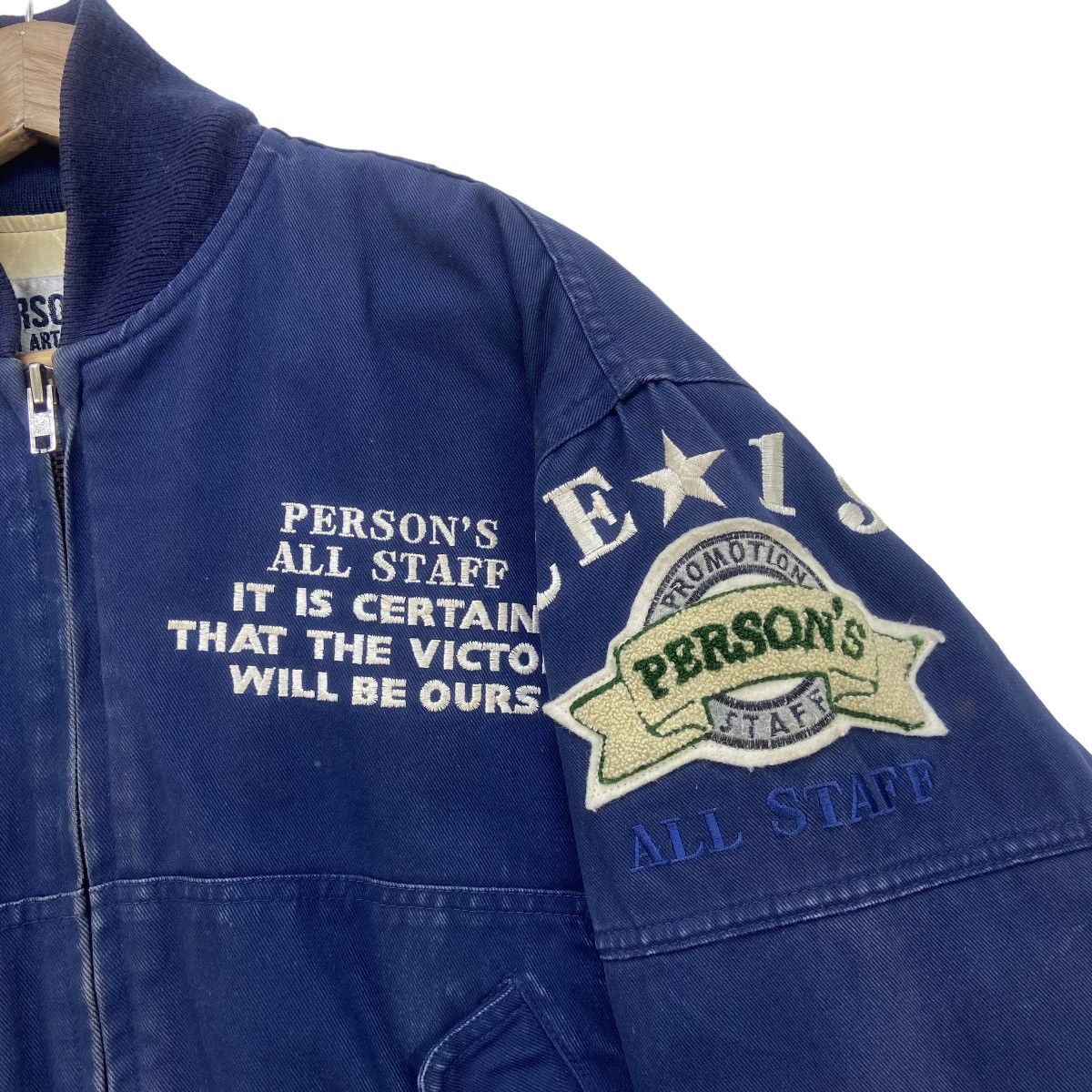 Japanese Brand × PERSON'S × Vintage Vintage Person’s Hype Street Fashion Stylish Bomber Oversize Size US S / EU 44-46 / 1 - 10 Thumbnail