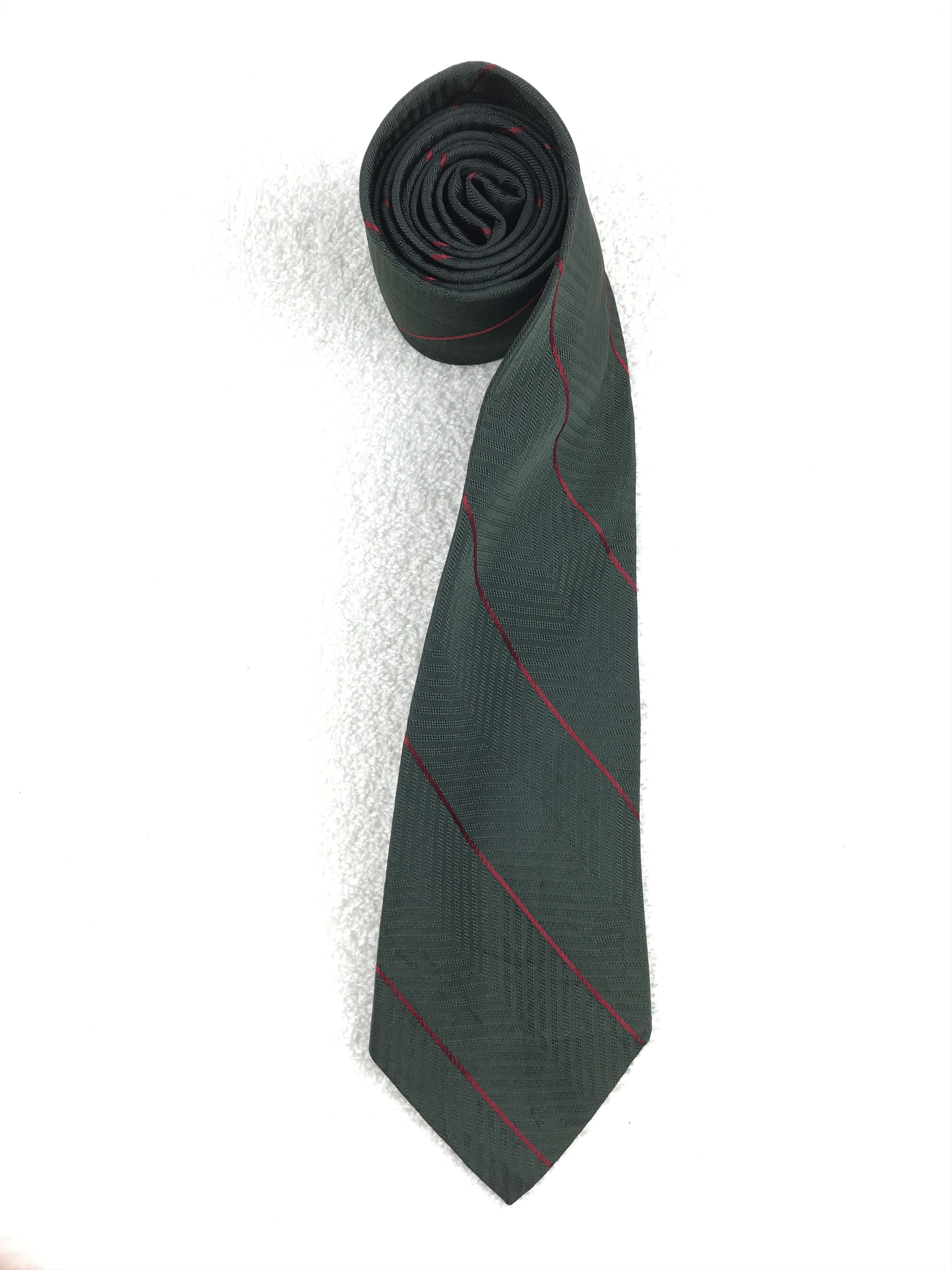 Designer × Ralph Lauren × Vintage Vintage Ralph Lauren Silk Necktie Size ONE SIZE - 2 Thumbnail