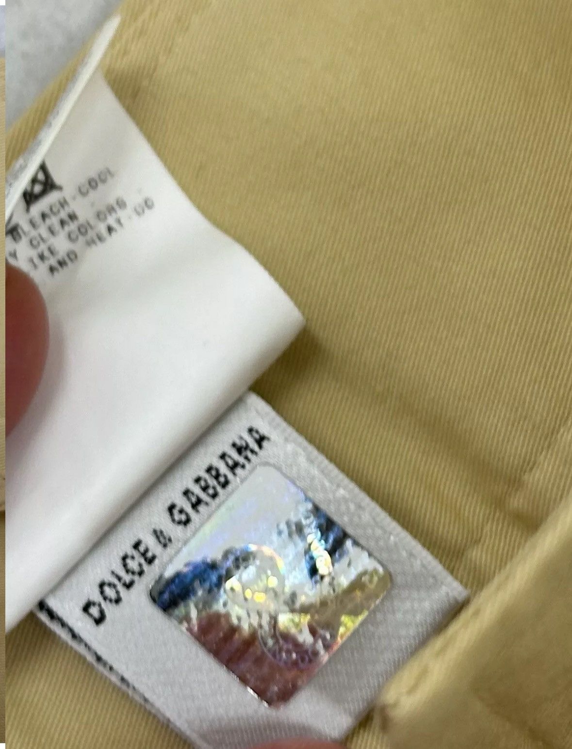 Dolce & Gabbana Dolce & Gabbana D&G Womens Cropped Pants size 42 Size 28" / US 6 / IT 42 - 12 Thumbnail