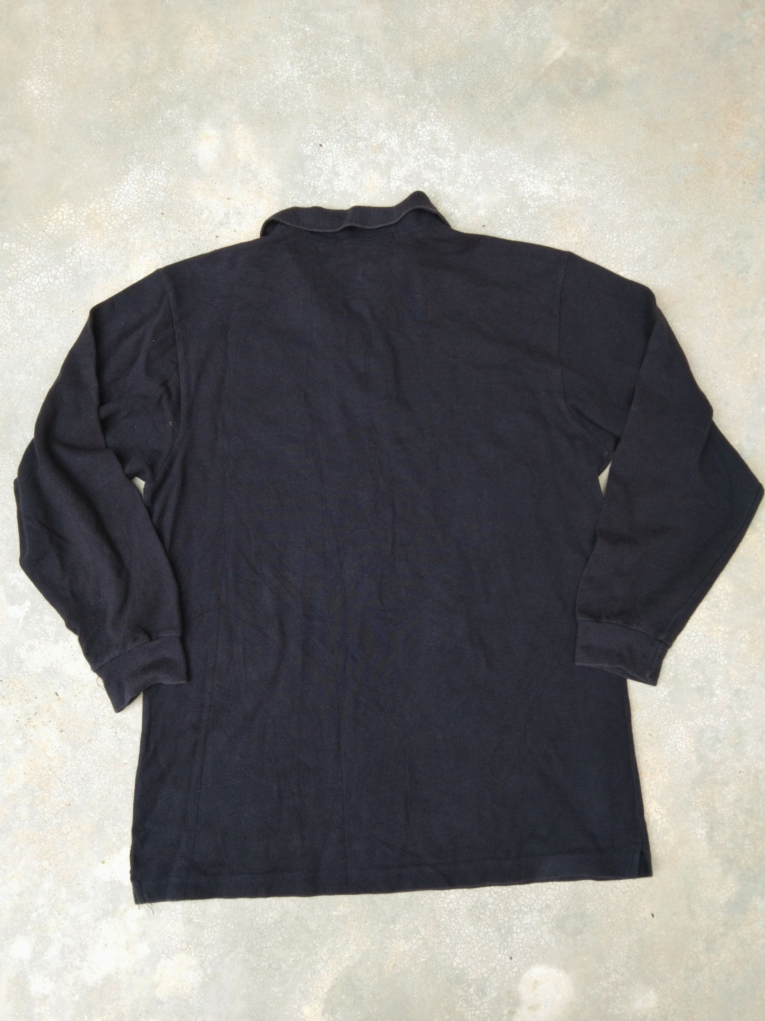 Burberry 90s Vintage Burberrys Polo Tee Long Sleeve Made In England Size US S / EU 44-46 / 1 - 2 Thumbnail