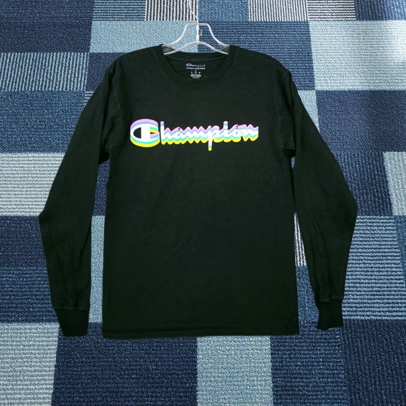 Vintage Columbia Sweatshirt Women Small Black Pullover Crew Neck Long Sleeves Athletic Size S / US 4 / IT 40 - 1 Thumbnail