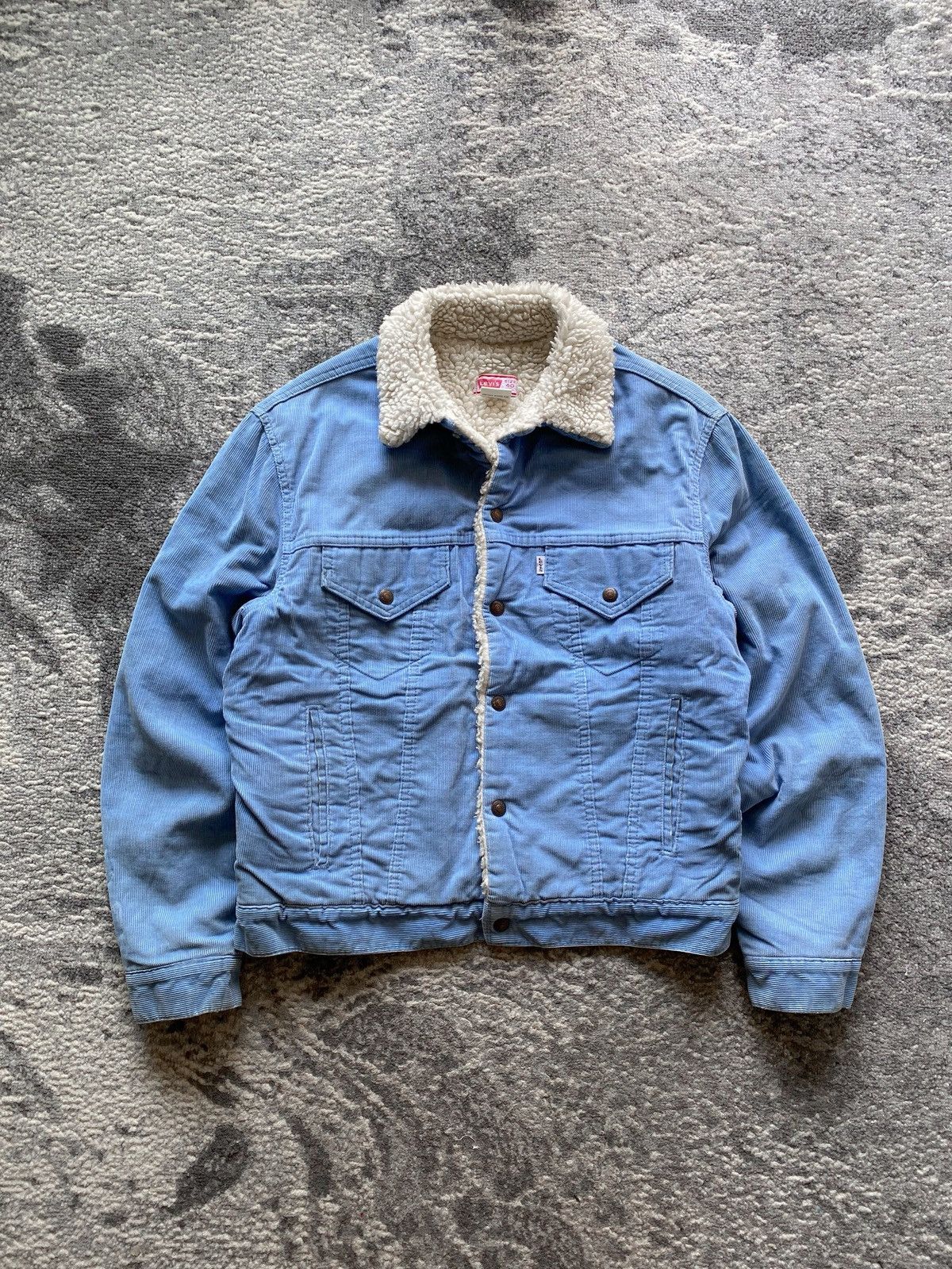 Levi's 80’s Levis Trucker Sherpa Made In USA Size US M / EU 48-50 / 2 - 1 Thumbnail