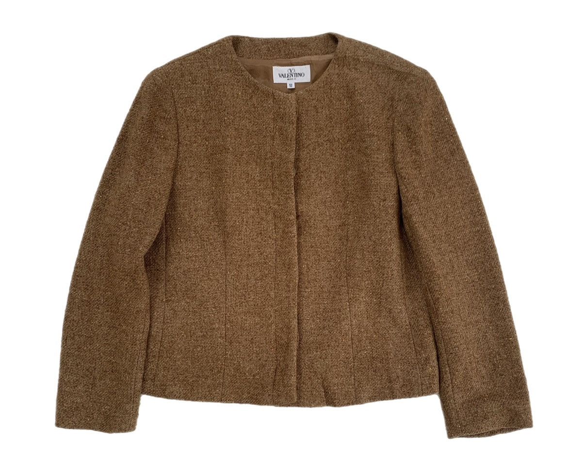 Valentino Valentino Miss V Wool Jacket Made in Italy Size S / US 4 / IT 40 - 1 Thumbnail