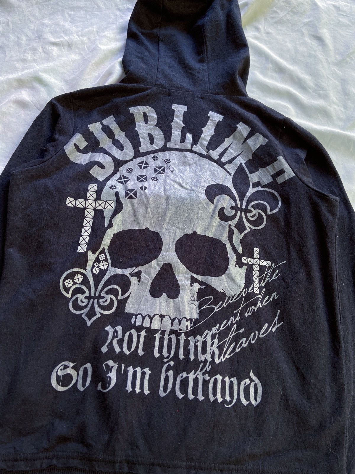 Beauty Beast GHOST OF HARLEM SKULL ZIP HOODIE number nine kapital Size US S / EU 44-46 / 1 - 2 Thumbnail