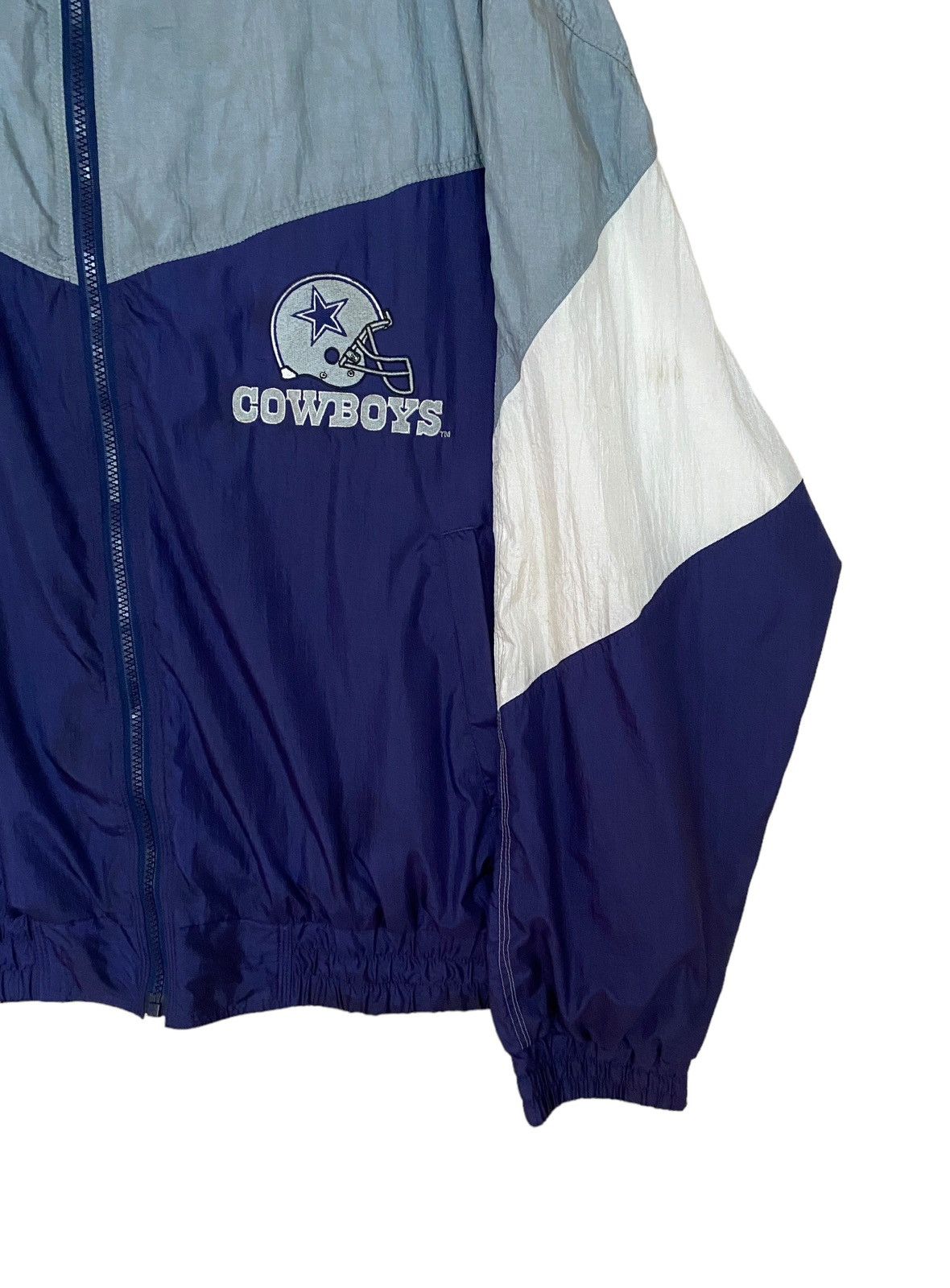 NFL × Vintage Vintage Brand NFL Cowboys Oversized Jacket 1990s Size US XL / EU 56 / 4 - 4 Thumbnail