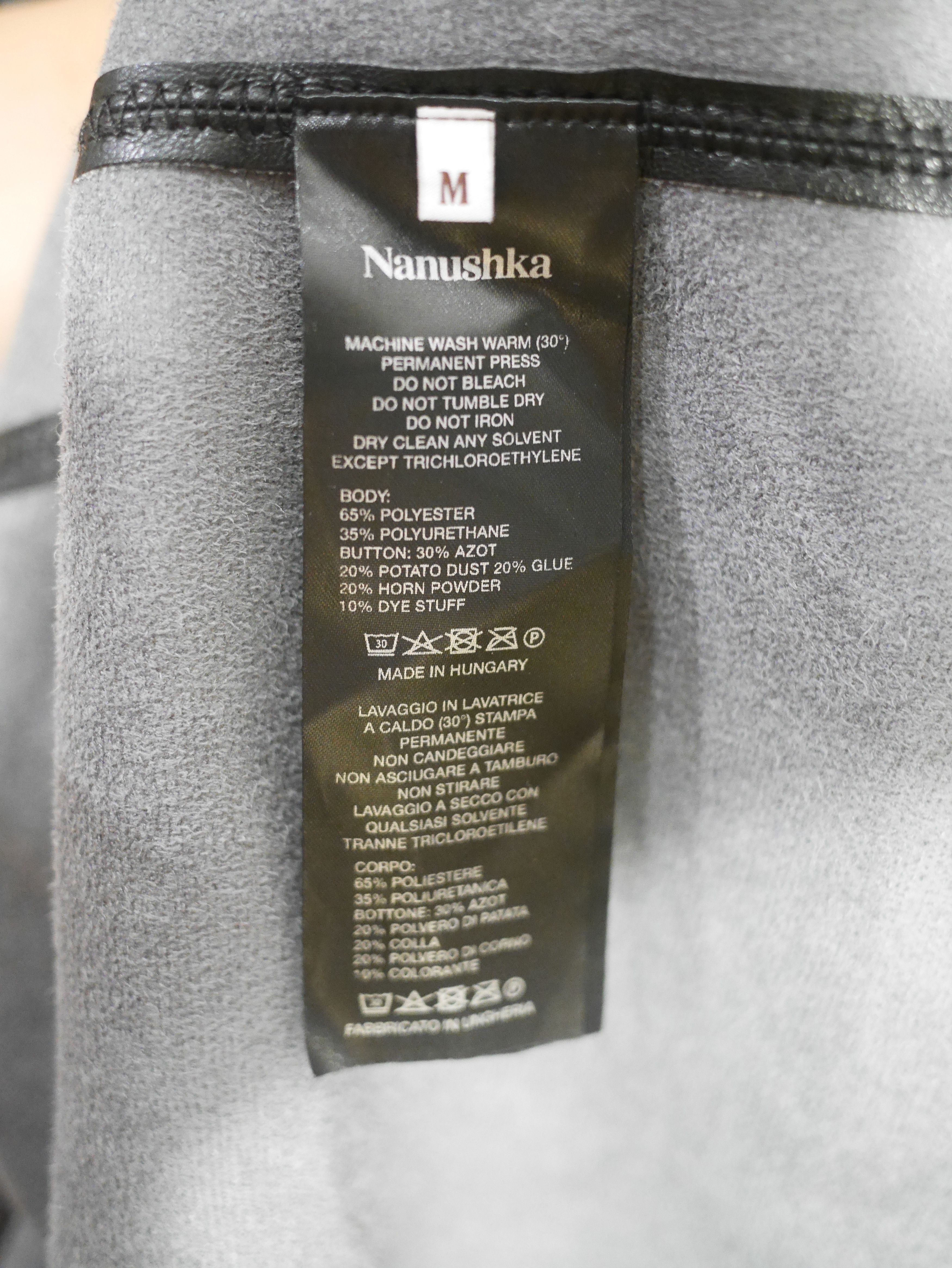Nanushka NANUSHKA FAUX LEATHER OVERSHIRT Size M / US 6-8 / IT 42-44 - 7 Thumbnail