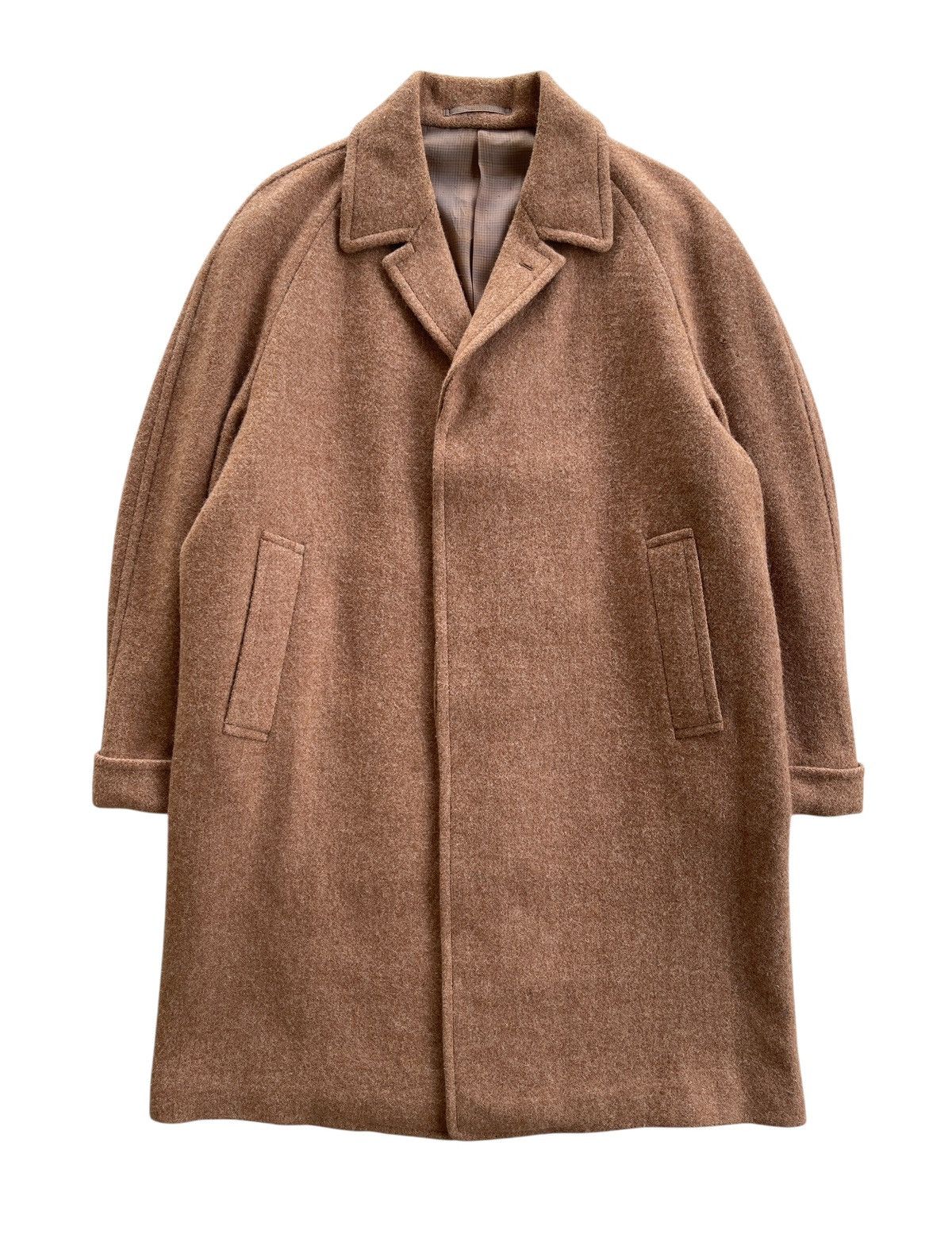 Harris Tweed 1960s Harris Tweed Scottish Wool Longcoat Size US L / EU 52-54 / 3 - 1 Thumbnail