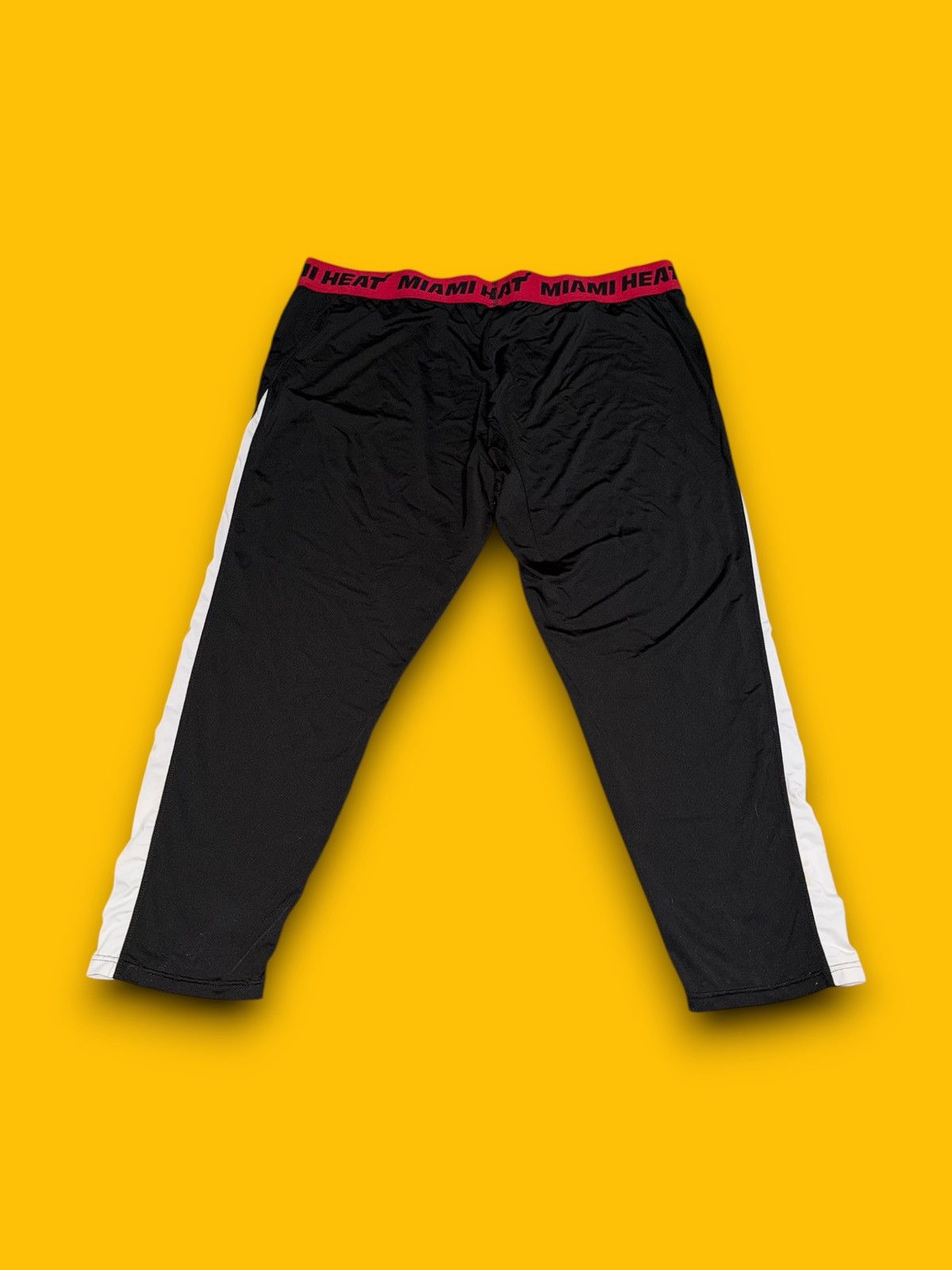 NBA Miami Heat NBA Ultra Game wide leg track pants black 3XL Size US 40 / EU 56 - 3 Thumbnail