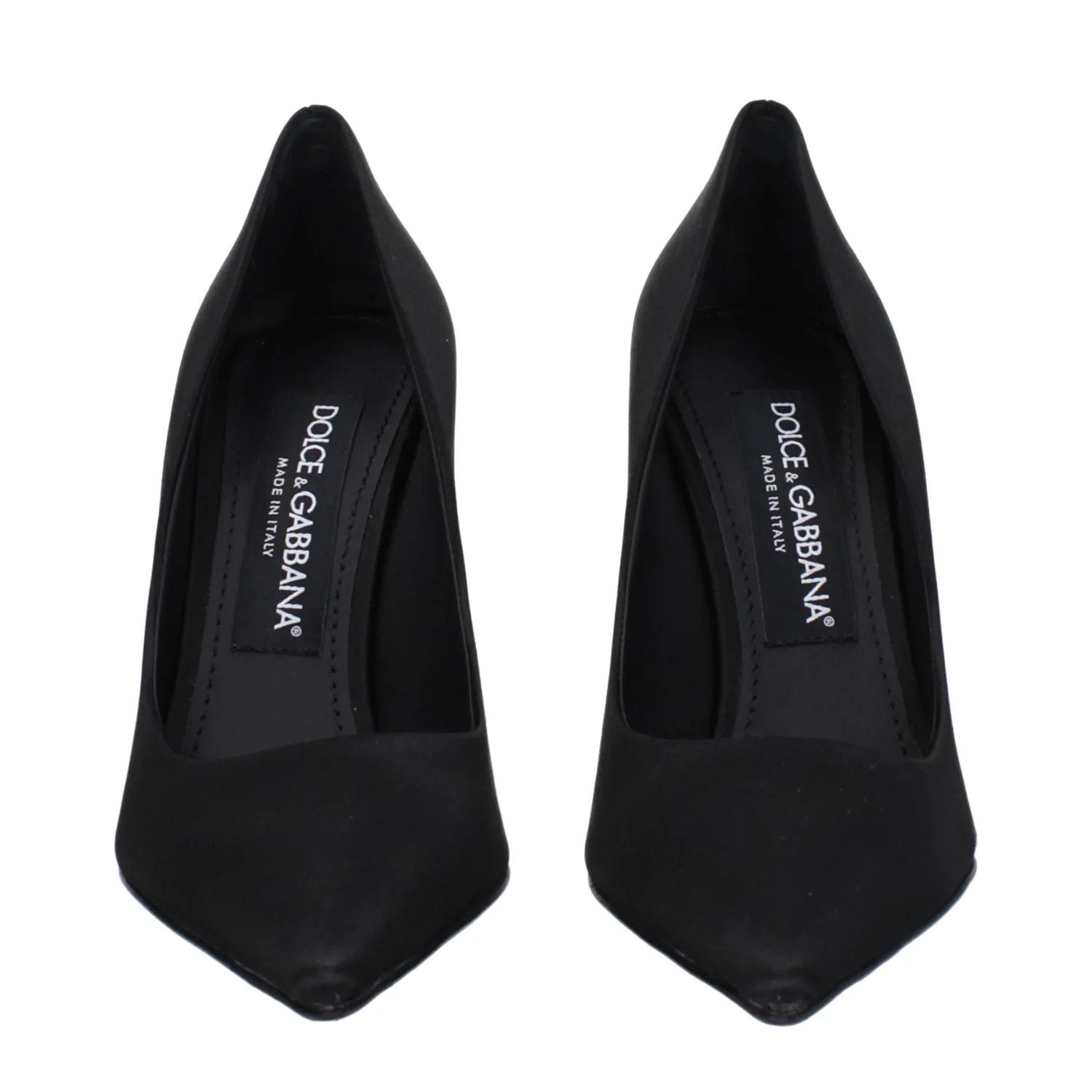 Dolce & Gabbana ob1o1e1124 Satin Pumps in Black Size US 6 / IT 36 - 3 Thumbnail