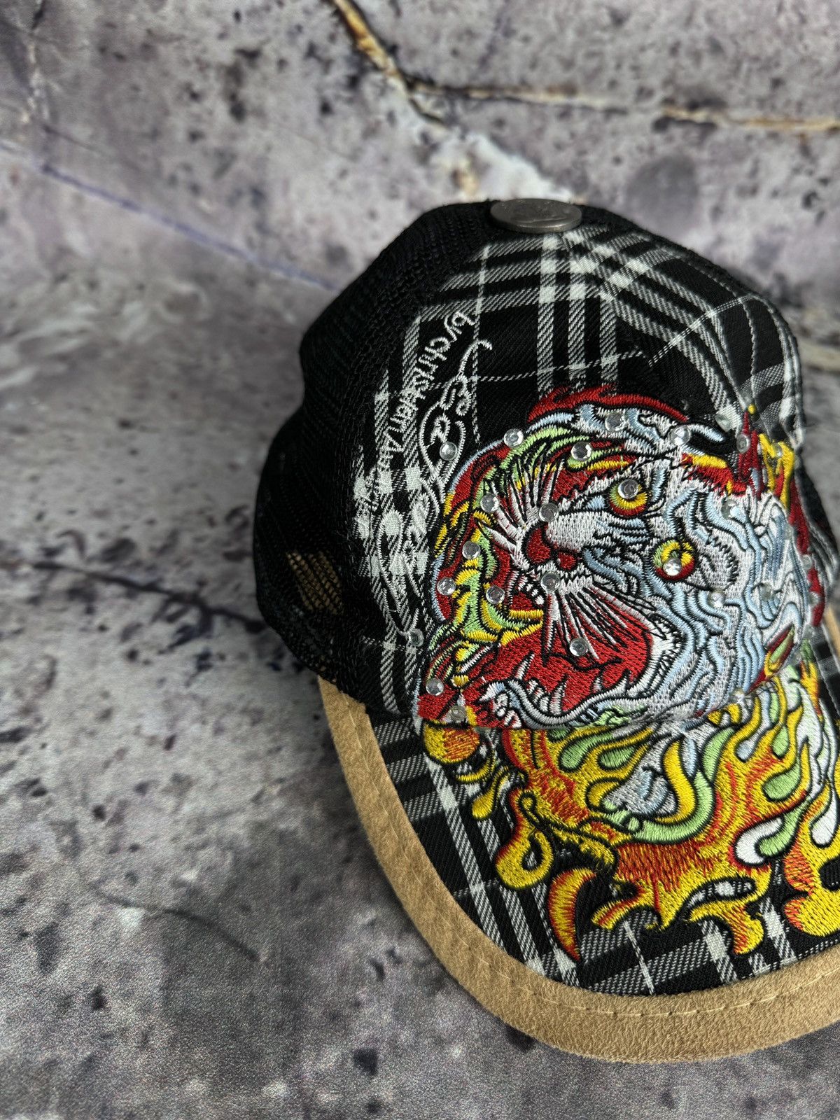 Ed Hardy Ed Hardy Fire Lion Men’s Cap Size ONE SIZE - 2 Thumbnail
