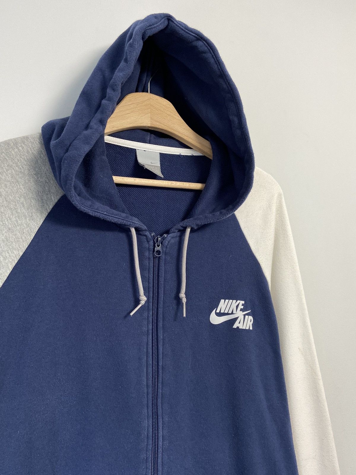 Vintage Nike Vintage Y2K zip hoodie hype Size US XL / EU 56 / 4 - 4 Thumbnail