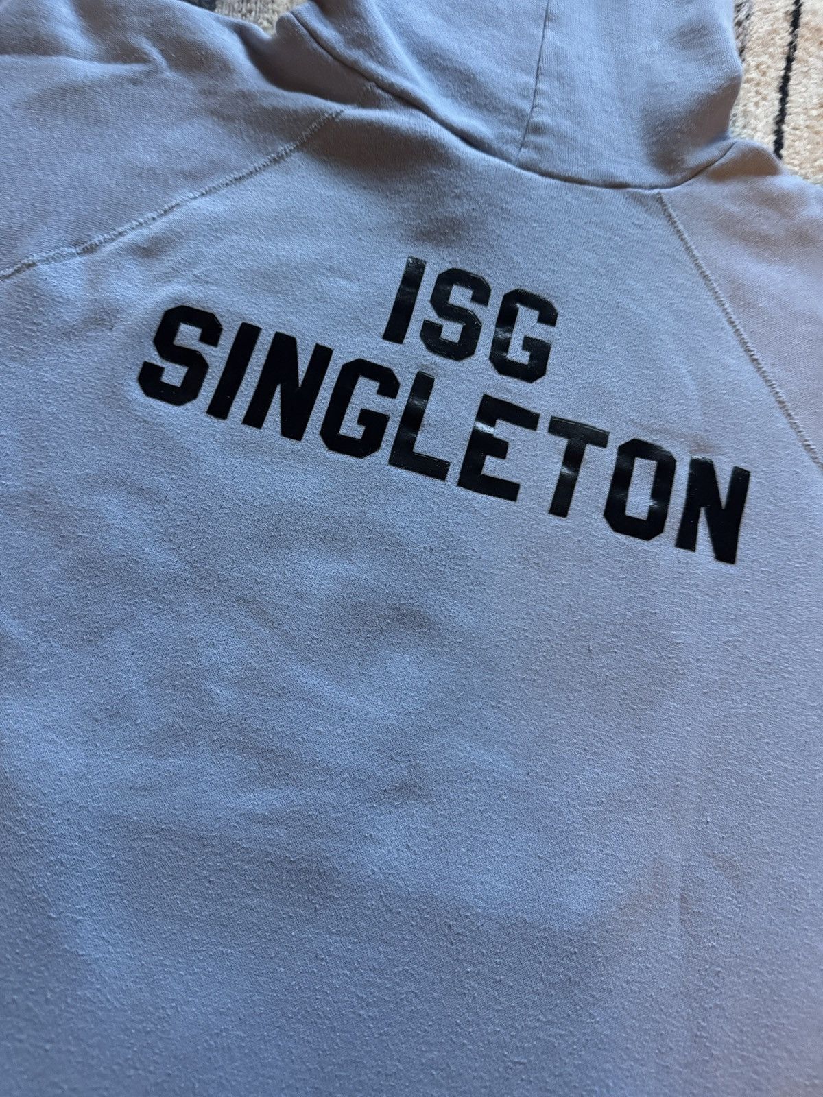 Vintage Vintage 80s Strike of Death ISG Singleton Hoodie L Size US L / EU 52-54 / 3 - 8 Thumbnail