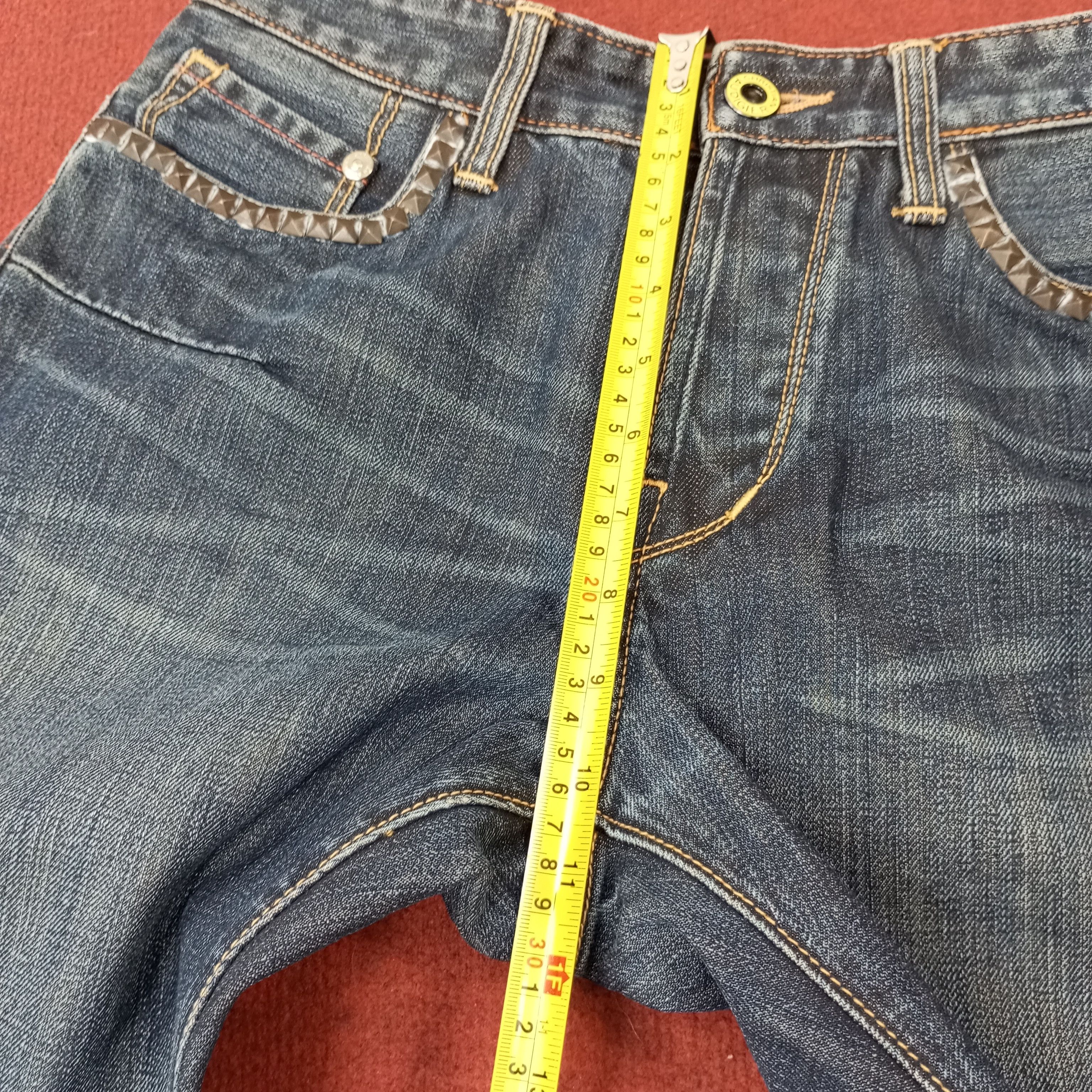 Christian Audigier × Vintage Christian Audigier Jeans Custom Art Spellout Style c217n8 Size US 30 / EU 46 - 8 Thumbnail