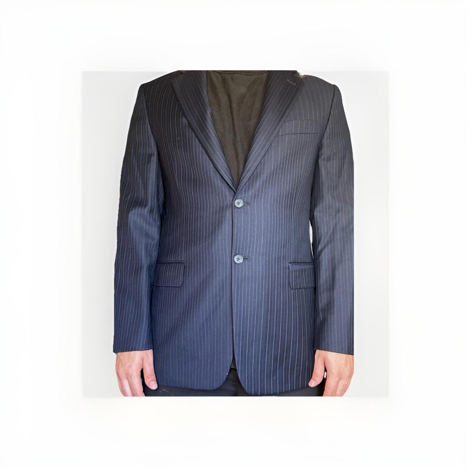 Joseph Abboud Joseph Abboud Navy Blazer Loro Piana Super 130’s made in USA Size 40R - 1 Thumbnail