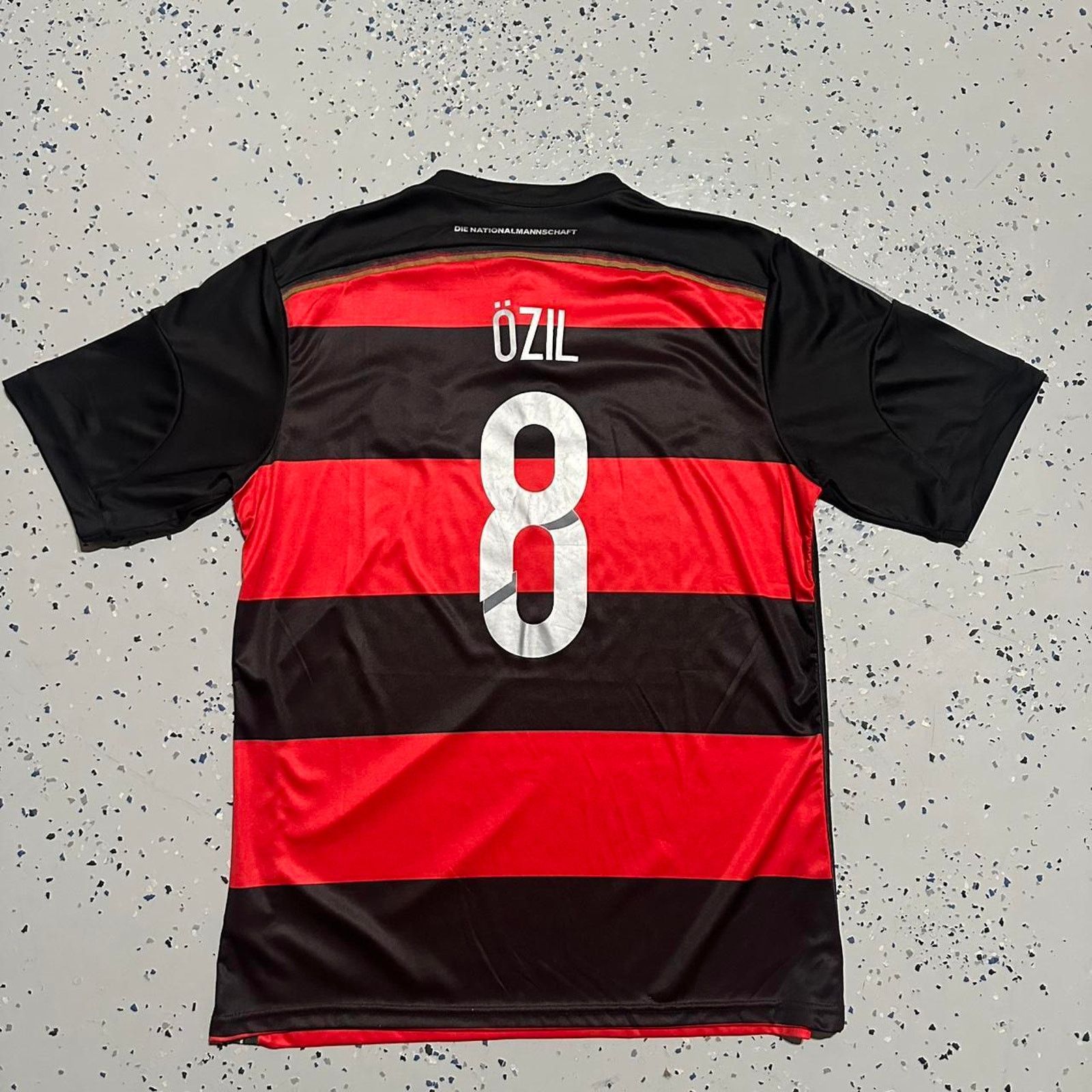 Adidas 2014 Adidas Germany 2014 FIBA World Cup Mesut Ozil Away Kit Size US XL / EU 56 / 4 - 4 Thumbnail