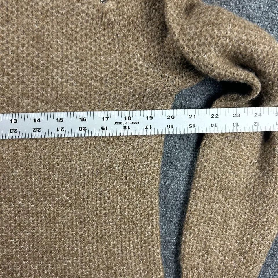 Abercrombie & Fitch Abercrombie & Fitch Sweater Womens Medium Brown Knit Crew Size M / US 6-8 / IT 42-44 - 3 Thumbnail