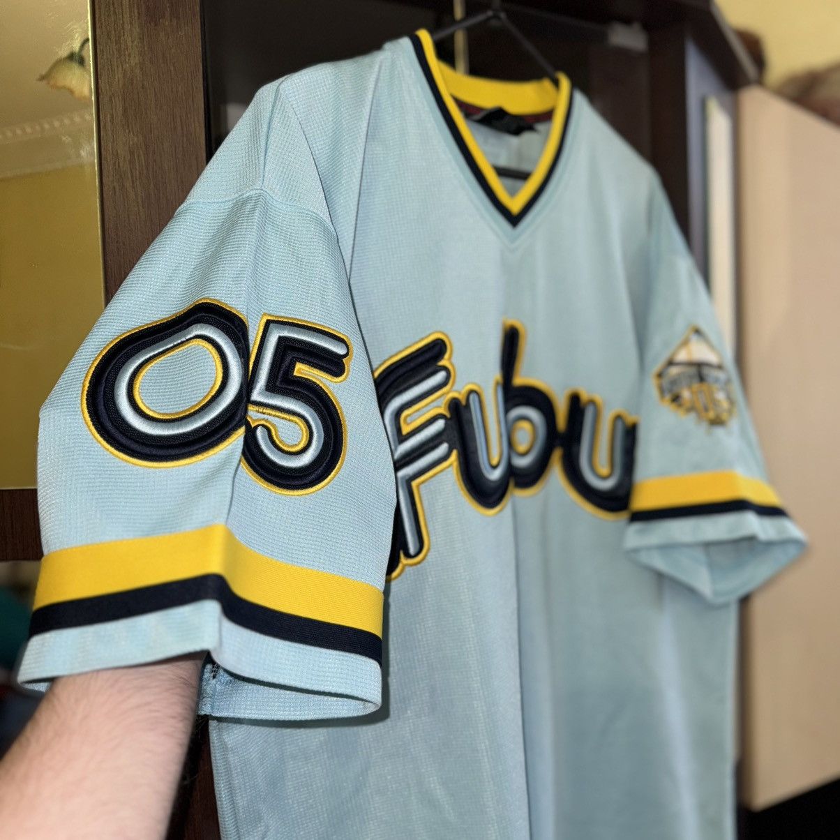 Fubu VINTAGE FUBU SPORTS JERSEY HIP-HOP STYLE Size US L / EU 52-54 / 3 - 2 Thumbnail