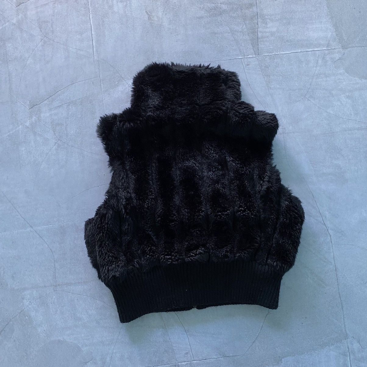 If Six Was Nine × Japanese Brand × Le Grande Bleu (L.G.B.) Vest LGB If Six Was Nine Style Faux Fur Zip Vintage Jacket Size XS / US 0-2 / IT 36-38 - 5 Thumbnail
